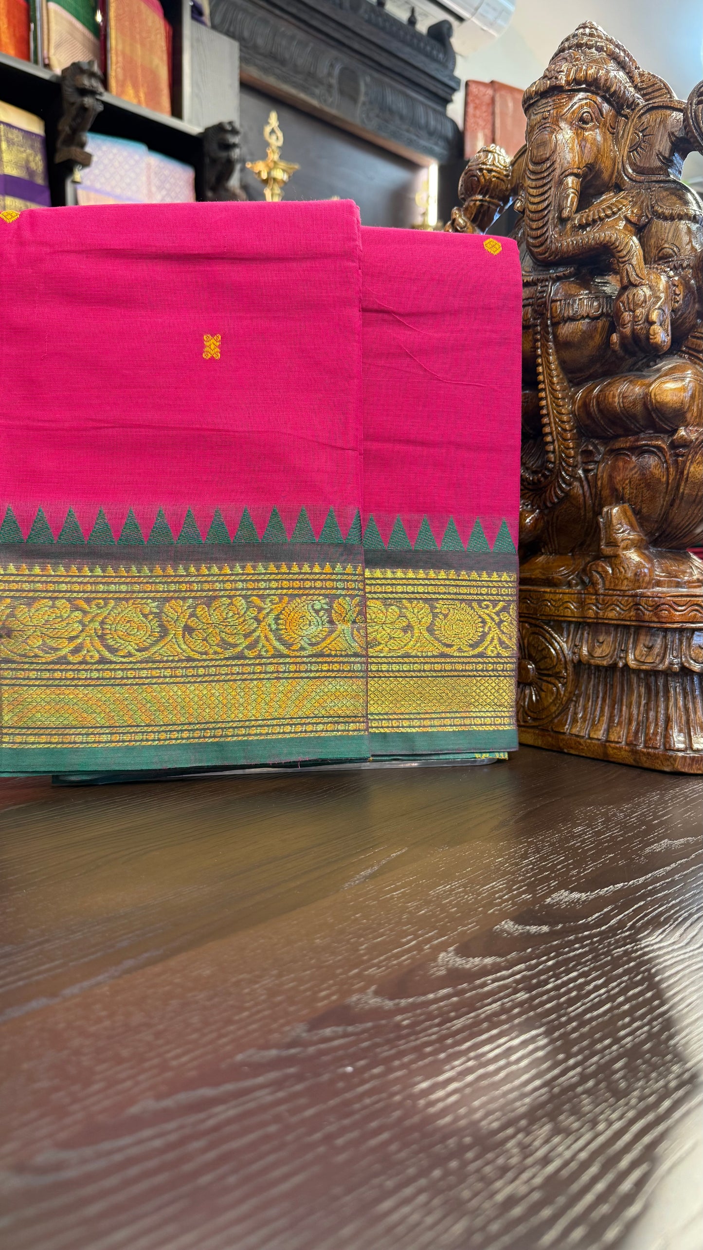 Kanchi Cotton Saree