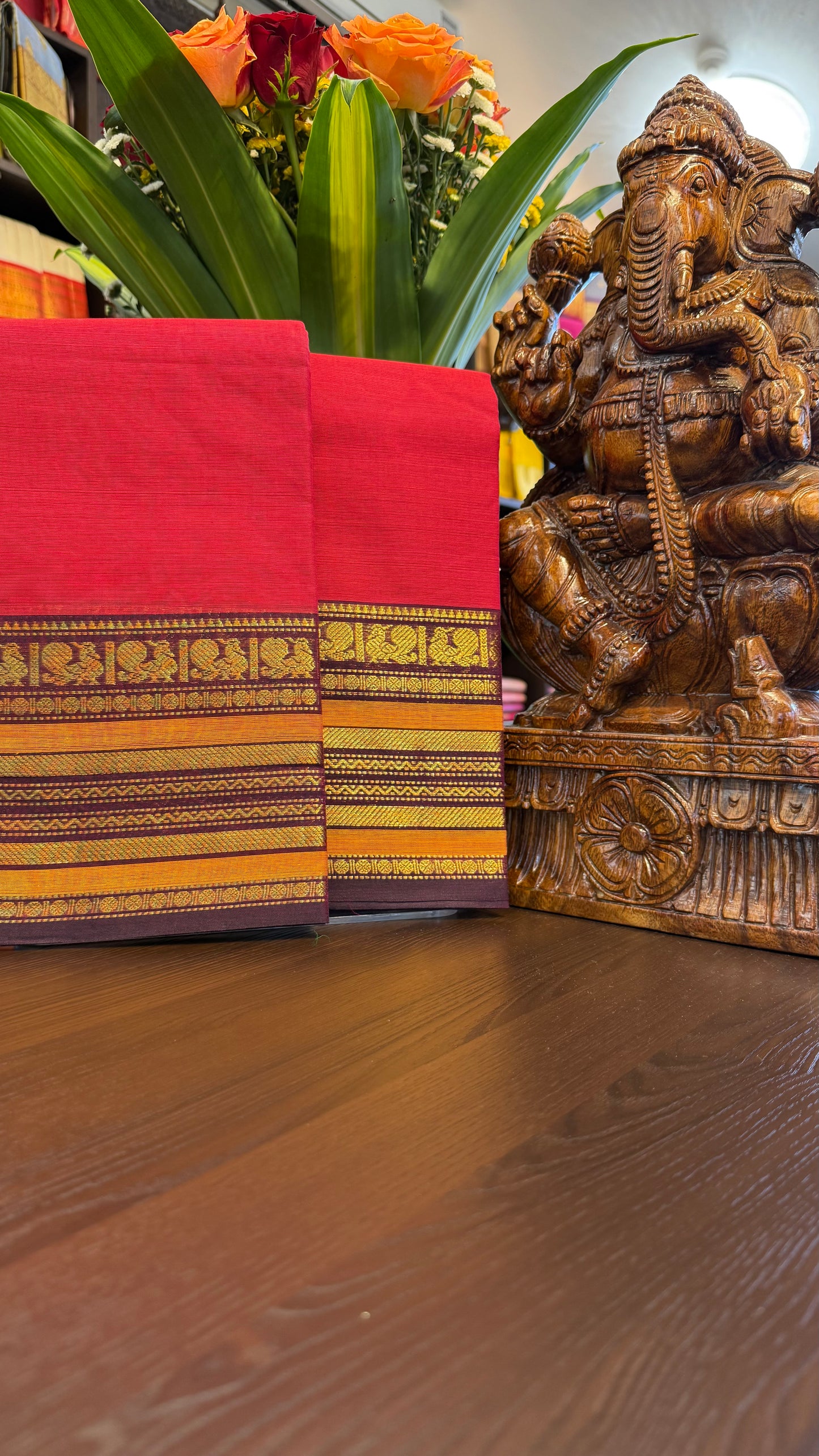 Kanchi Cotton Saree