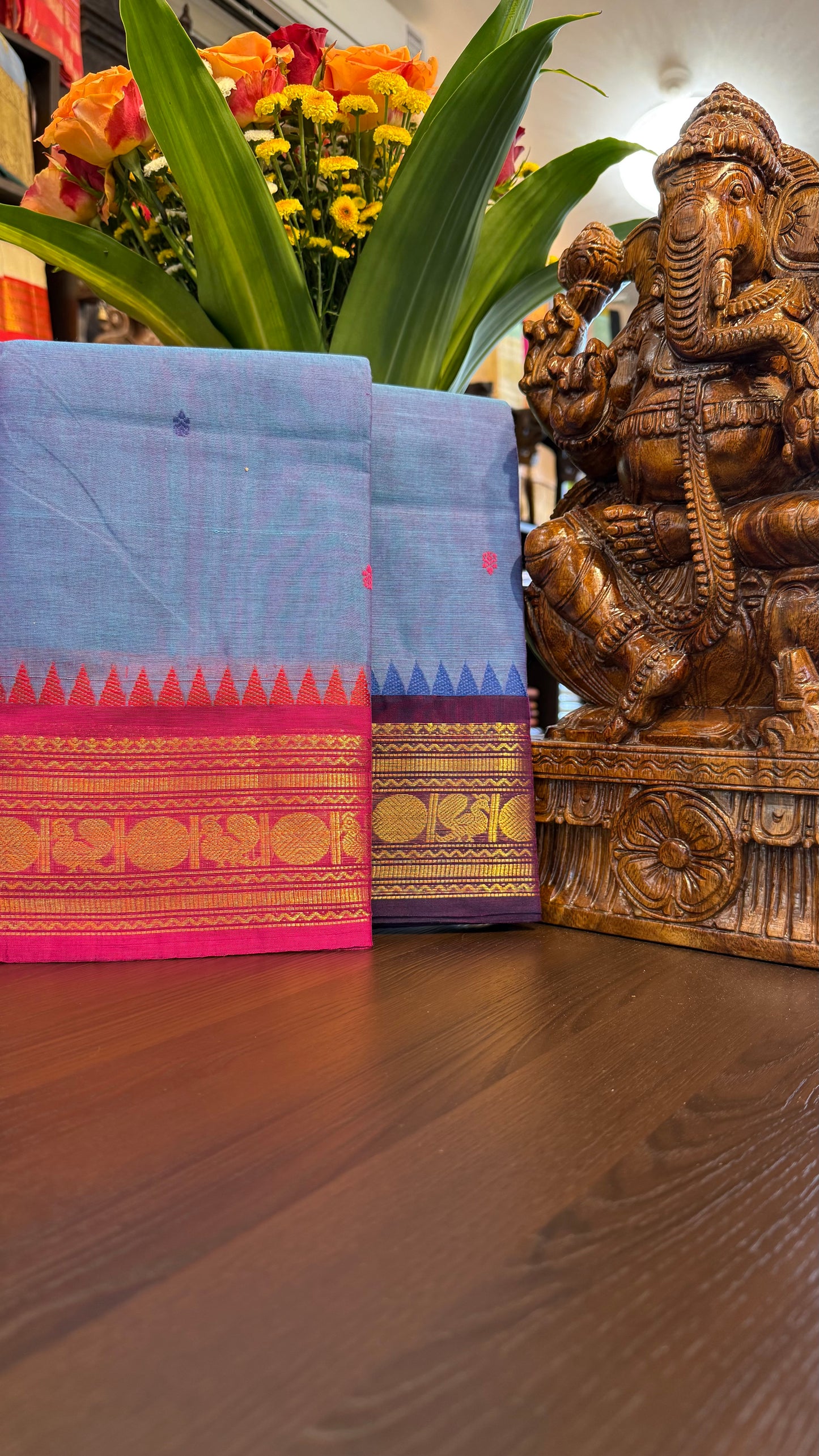 Kanchi Cotton Saree