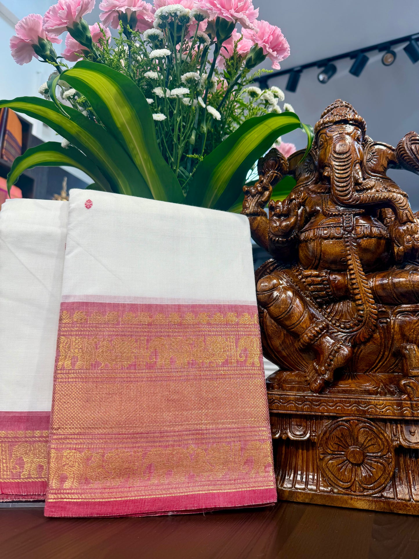 Kanchi Cotton Saree