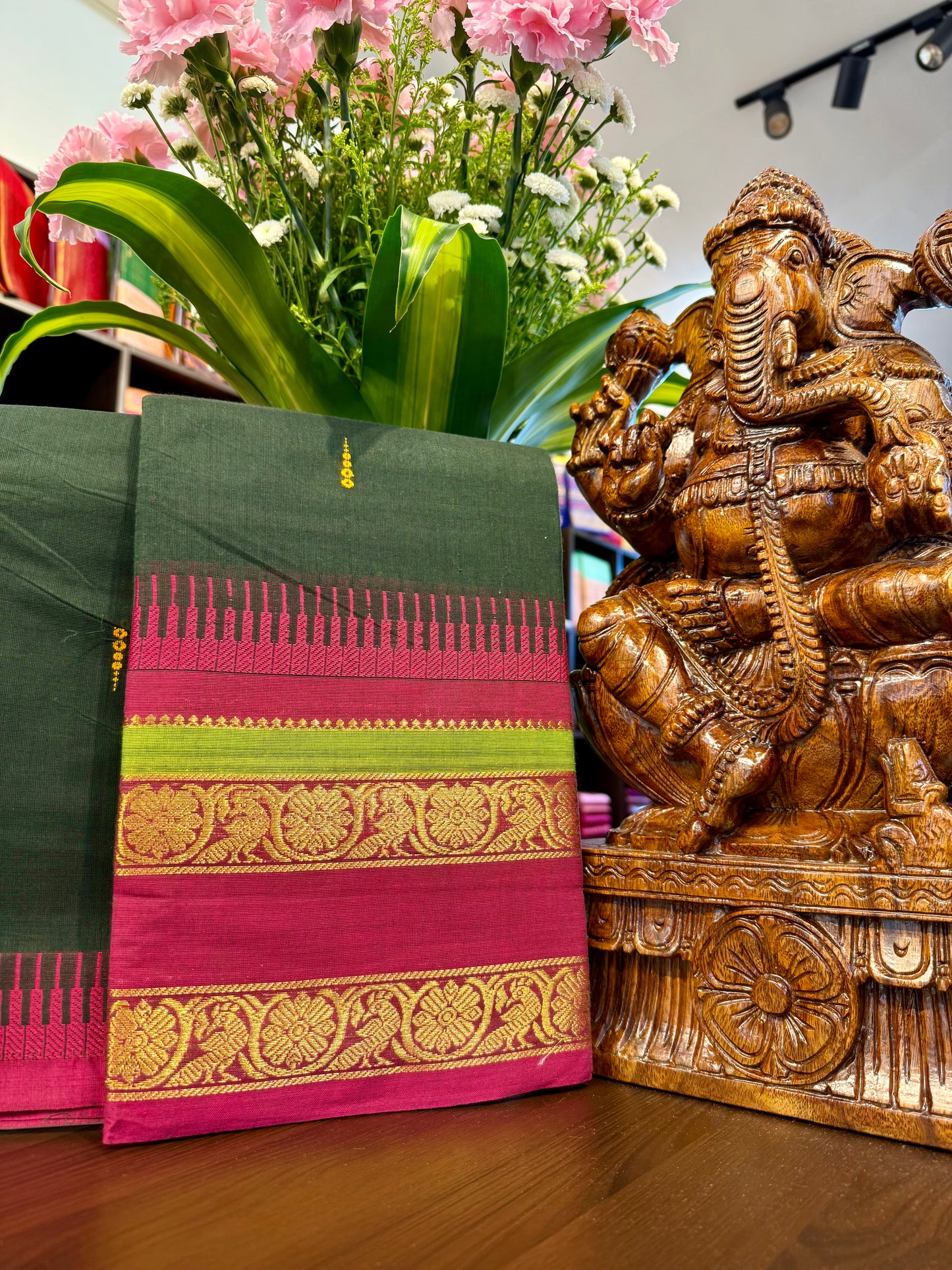 Kanchi Cotton Saree