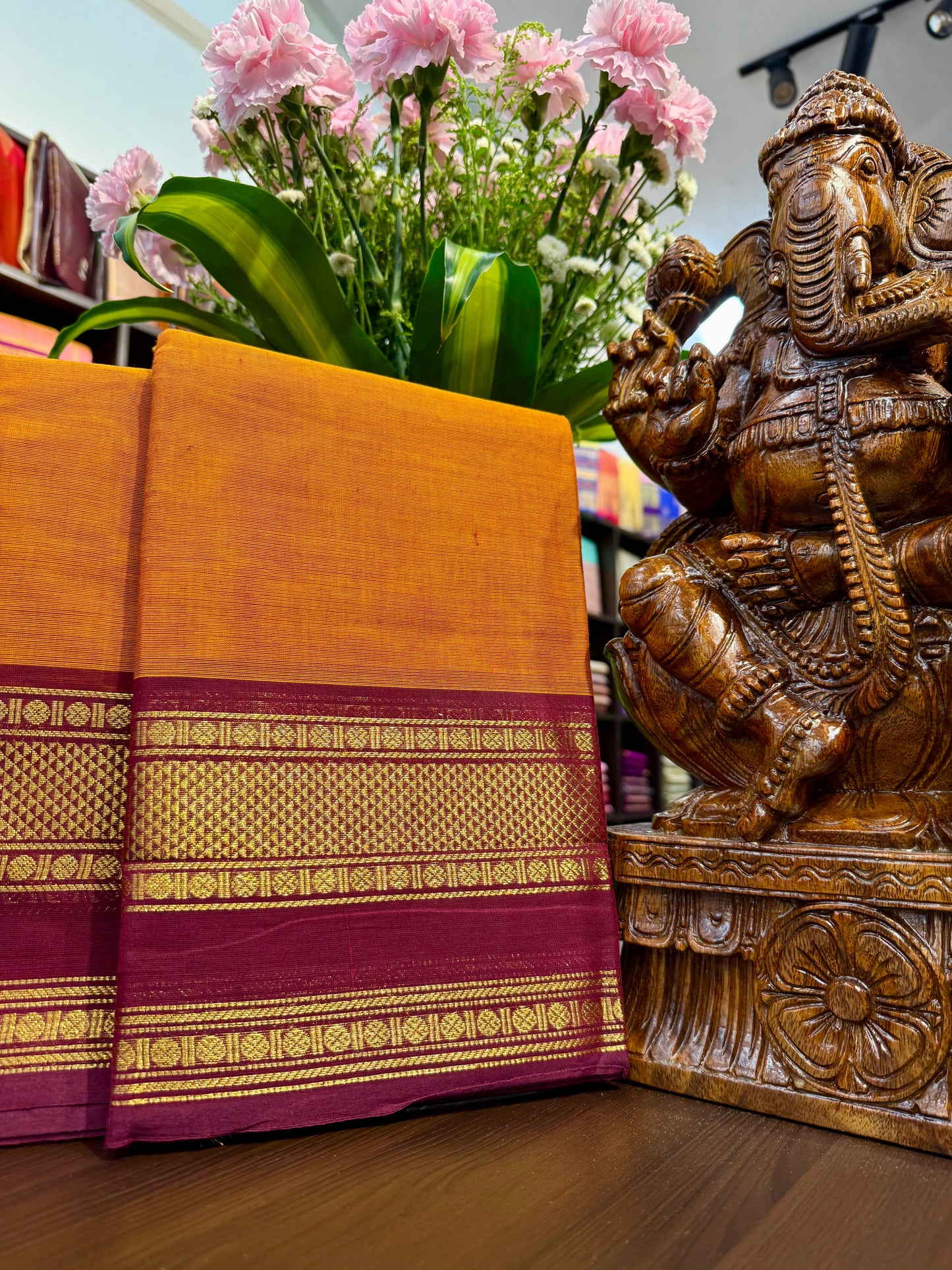 Kanchi Cotton Saree
