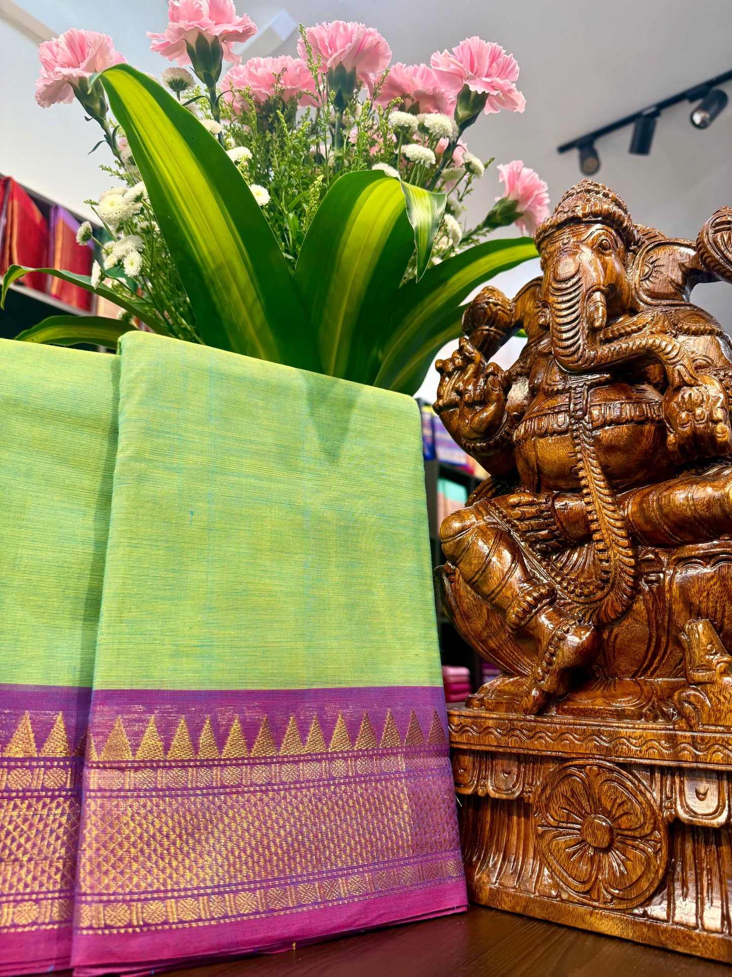 Kanchi Cotton Saree