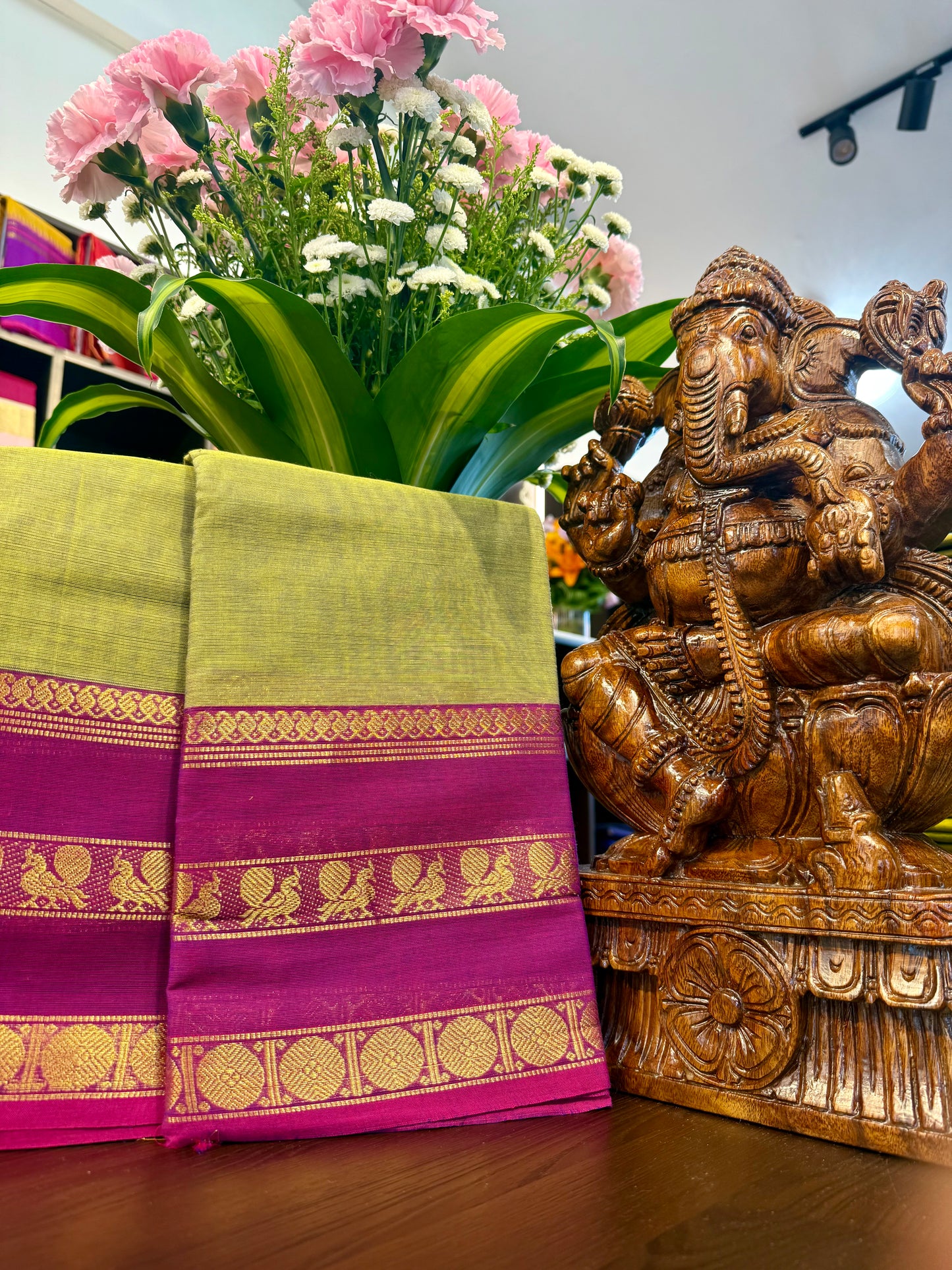 Kanchi Cotton Saree