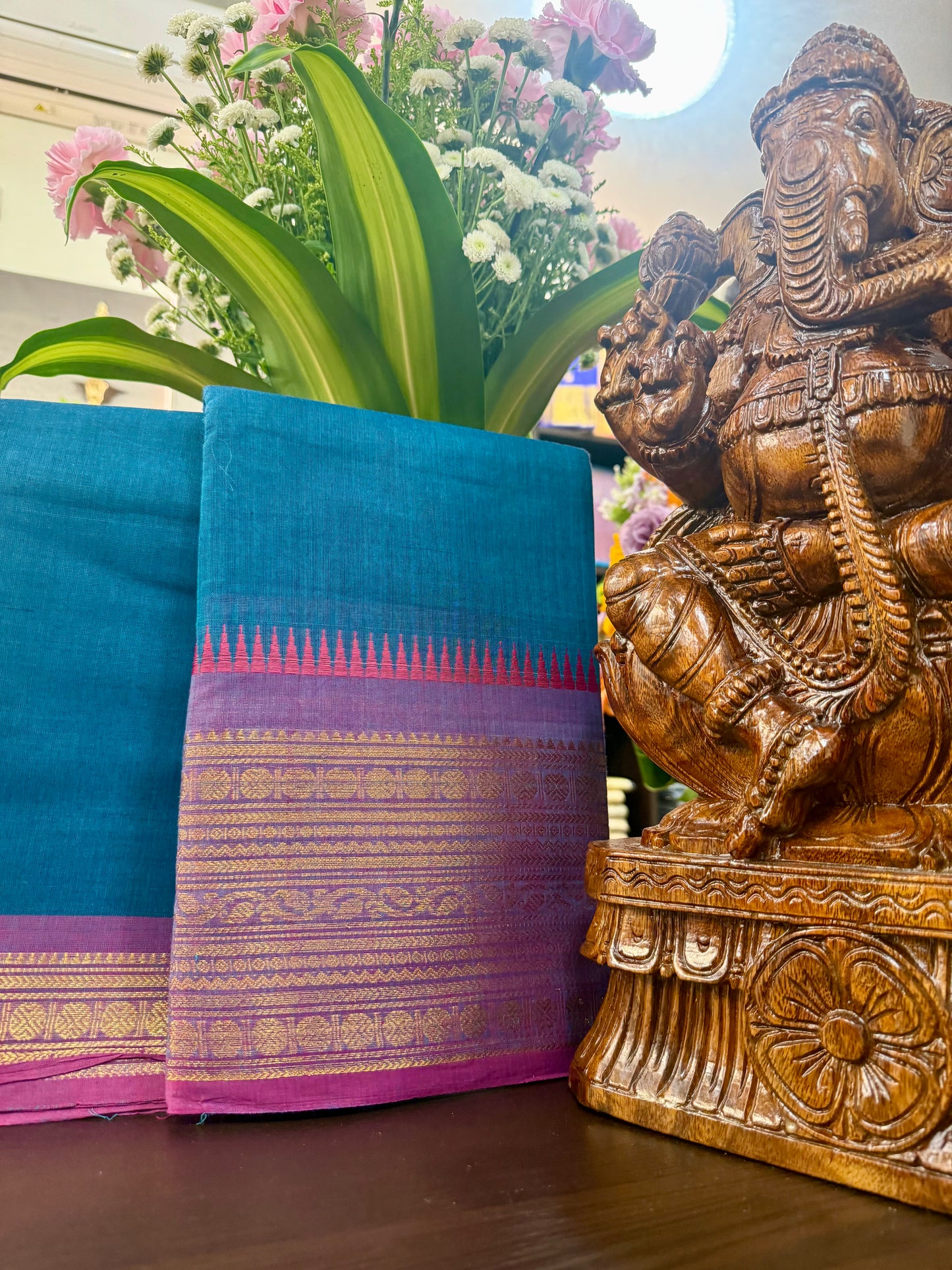 Kanchi Cotton Saree