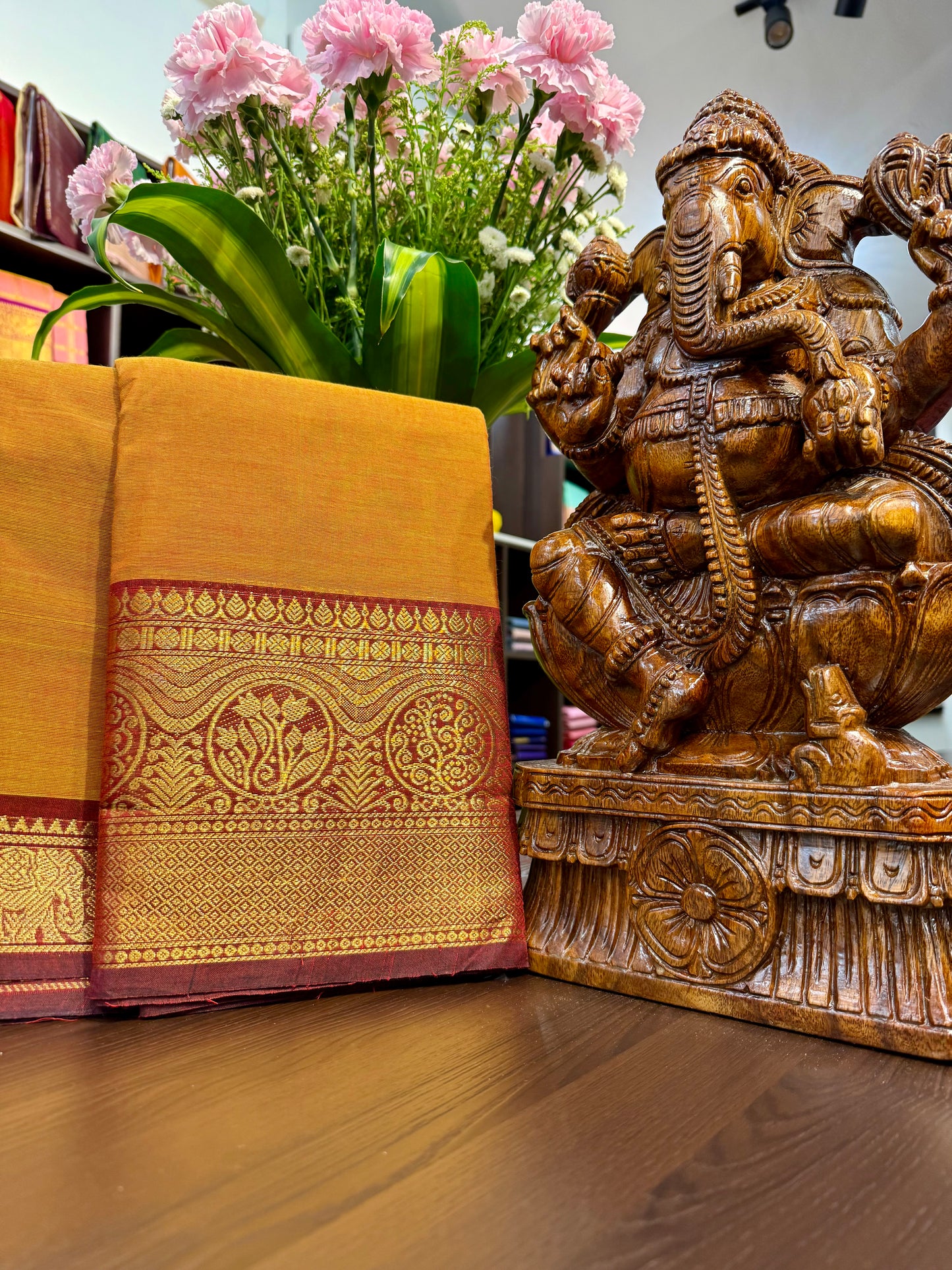 Kanchi Cotton Saree