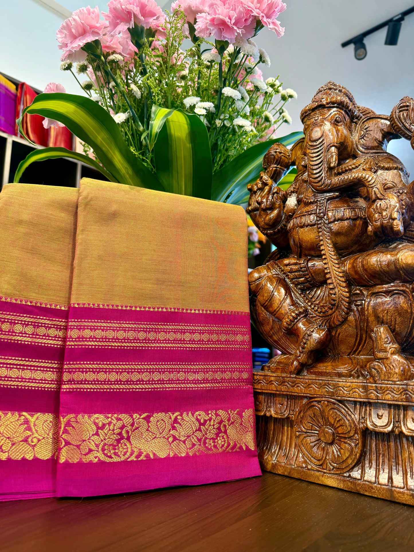 Kanchi Cotton Saree