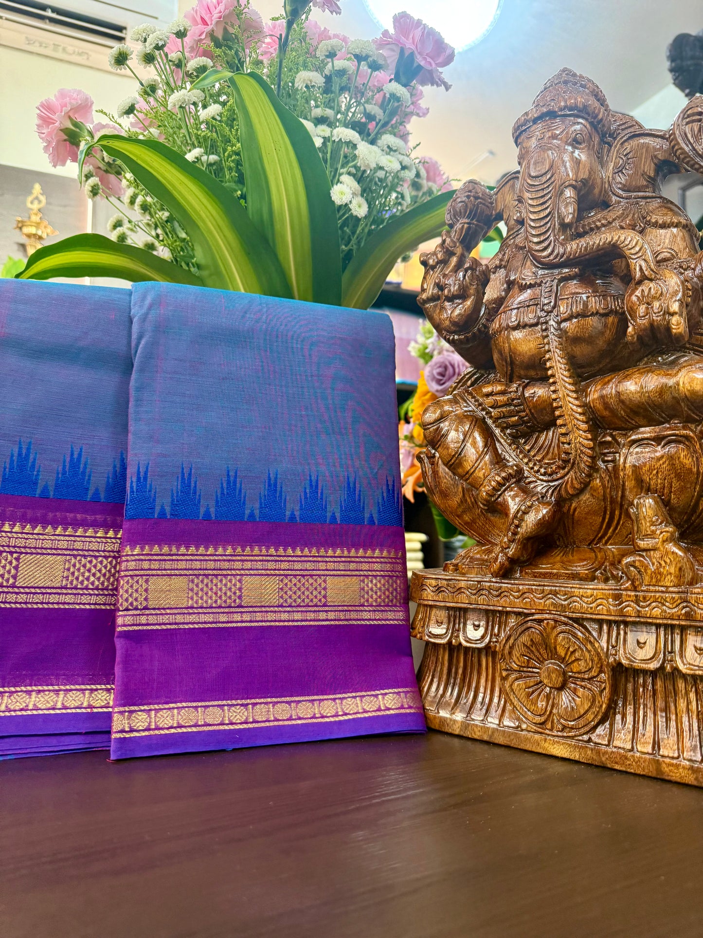 Kanchi Cotton Saree