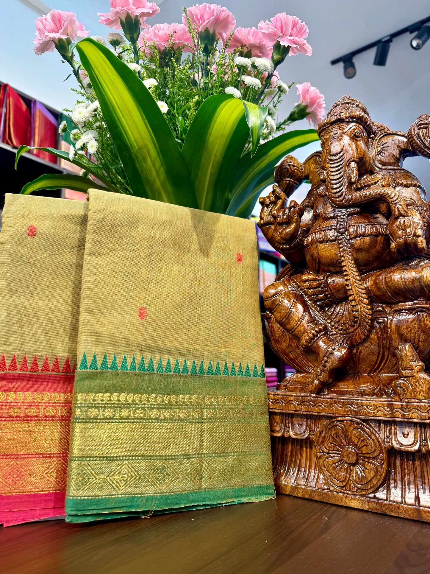 Kanchi Cotton Saree