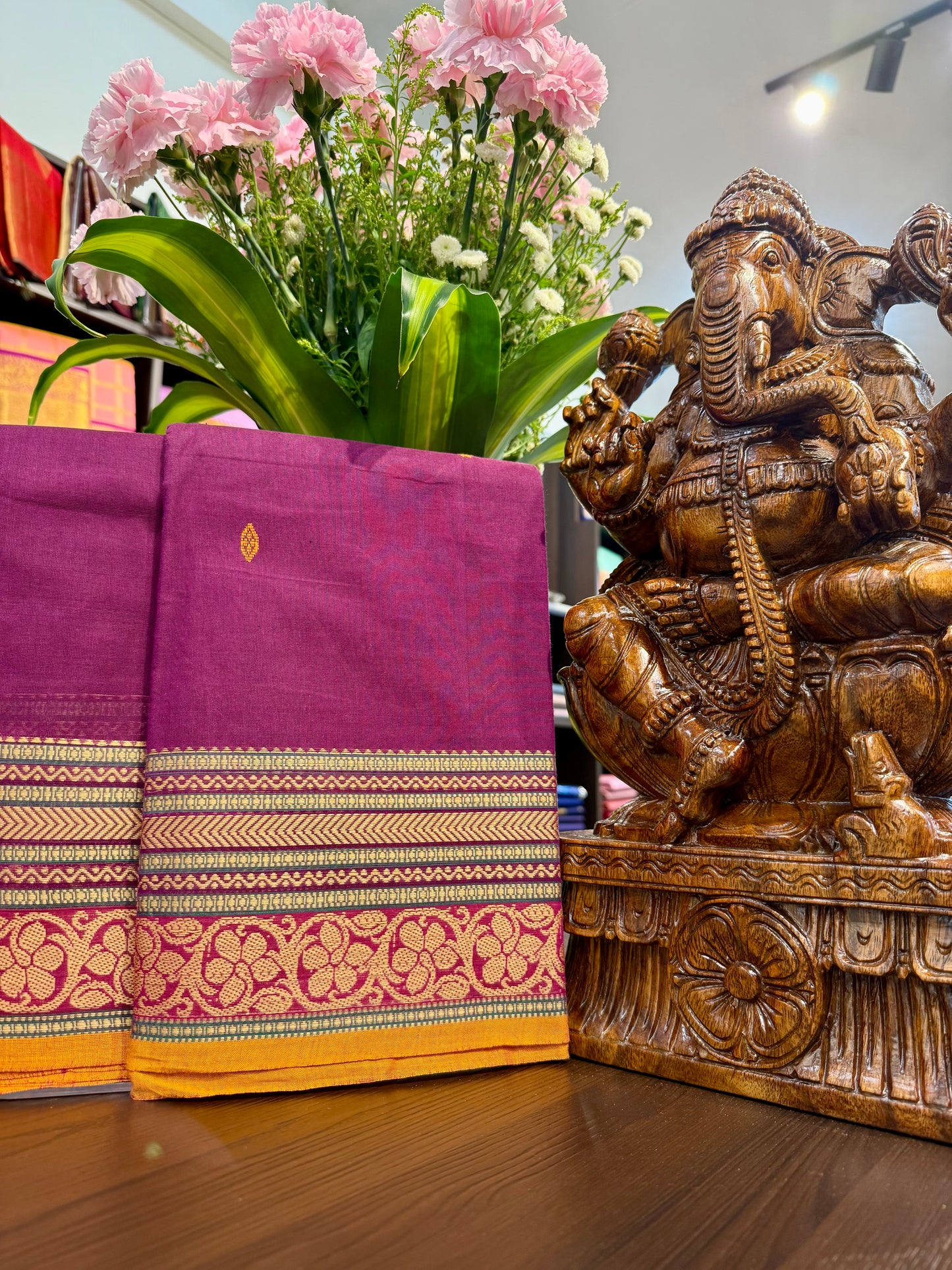 Kanchi Cotton Saree