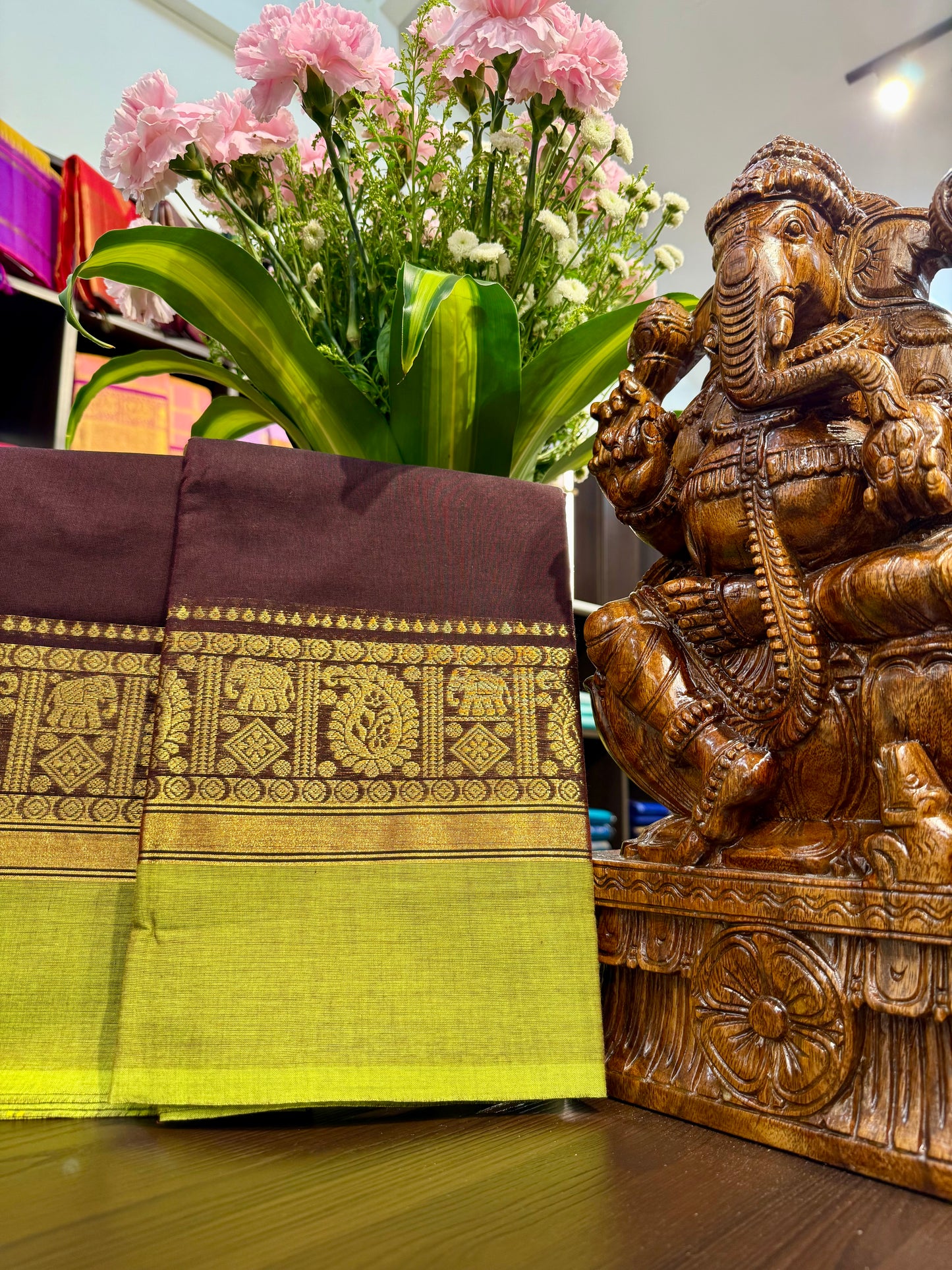 Kanchi Cotton Saree