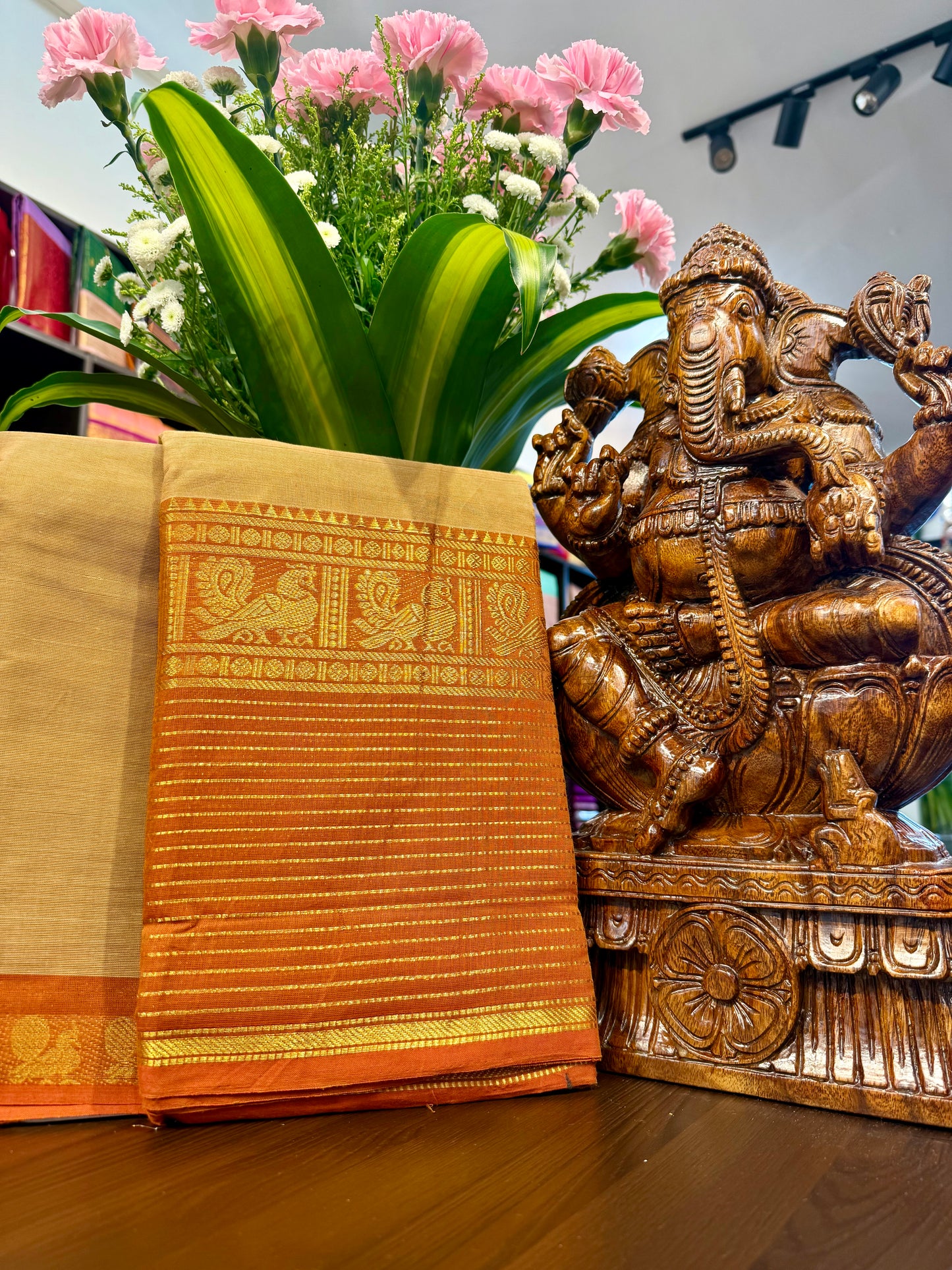 Kanchi Cotton Saree