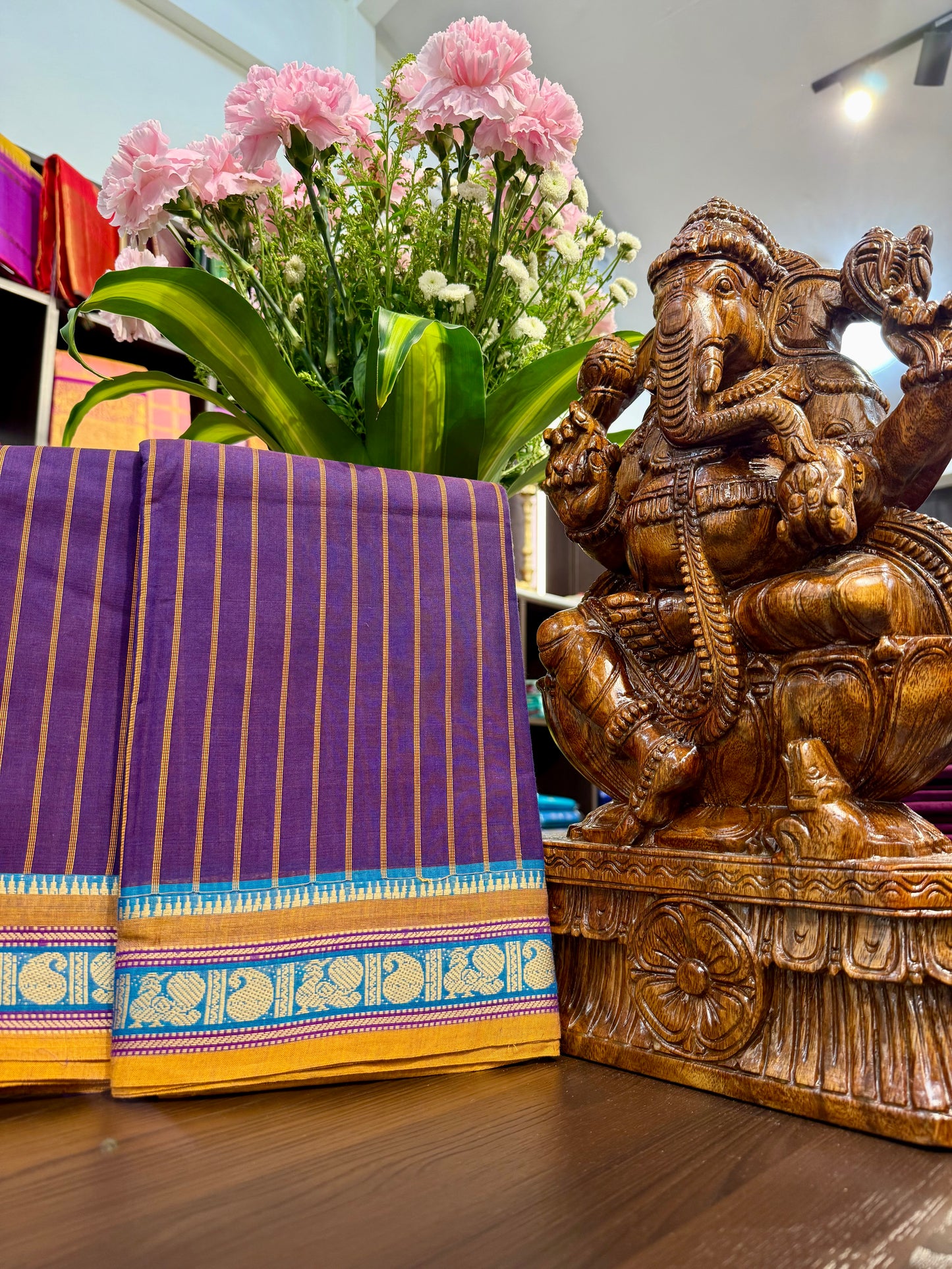Kanchi Cotton Saree