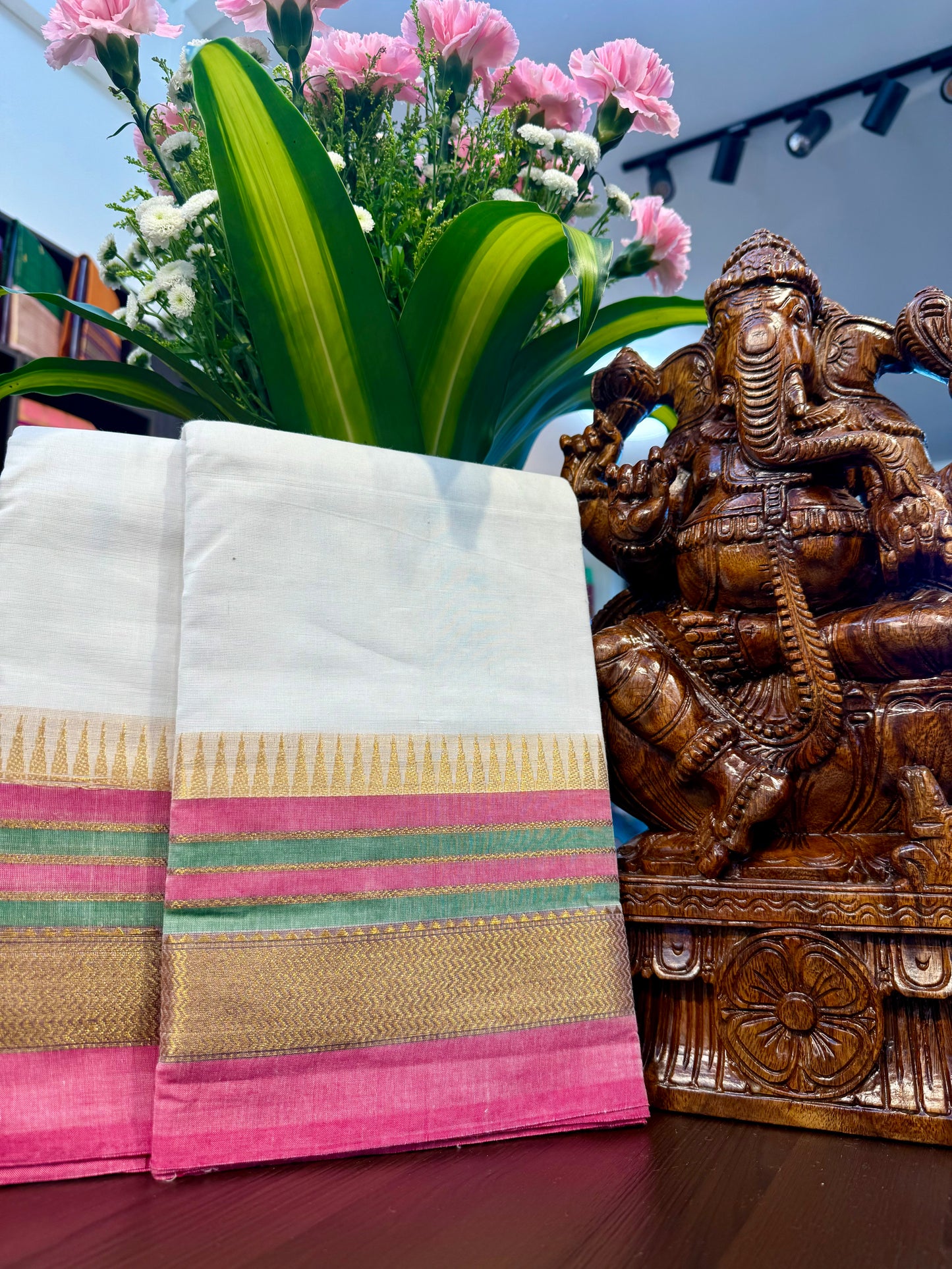 Kanchi Cotton Saree