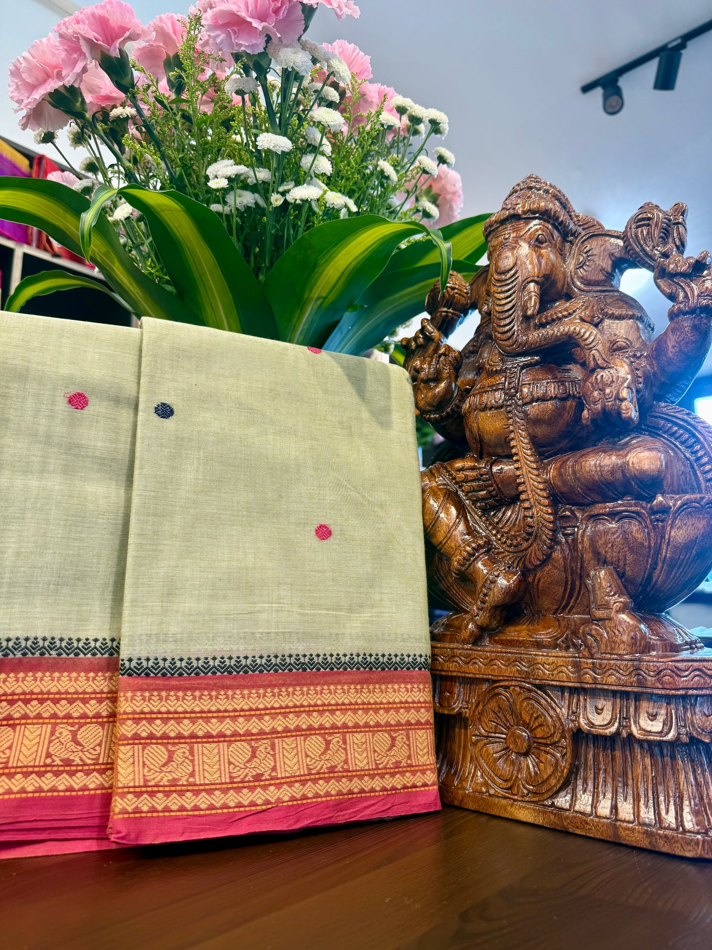Kanchi Cotton Saree