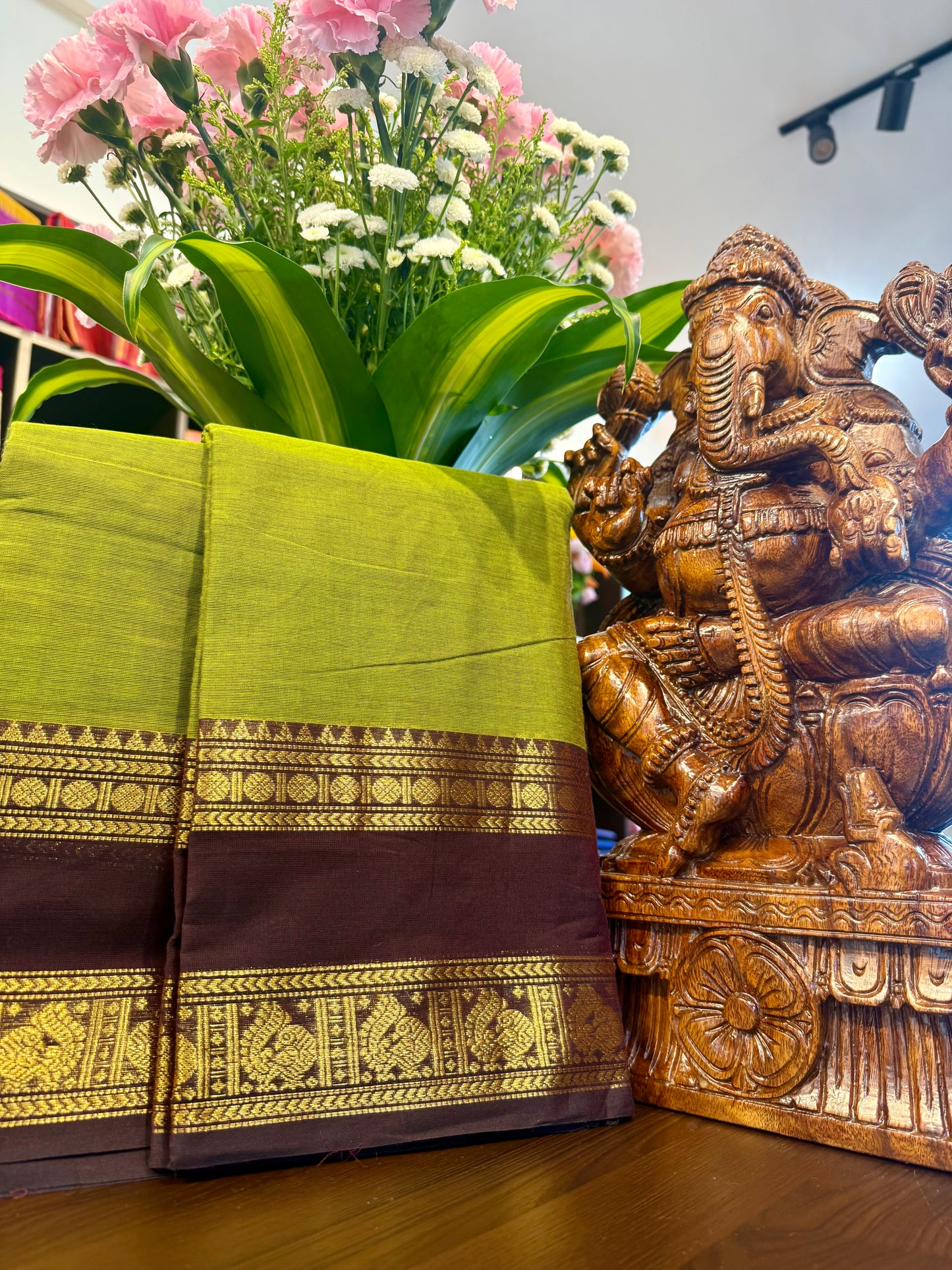 Kanchi Cotton Saree
