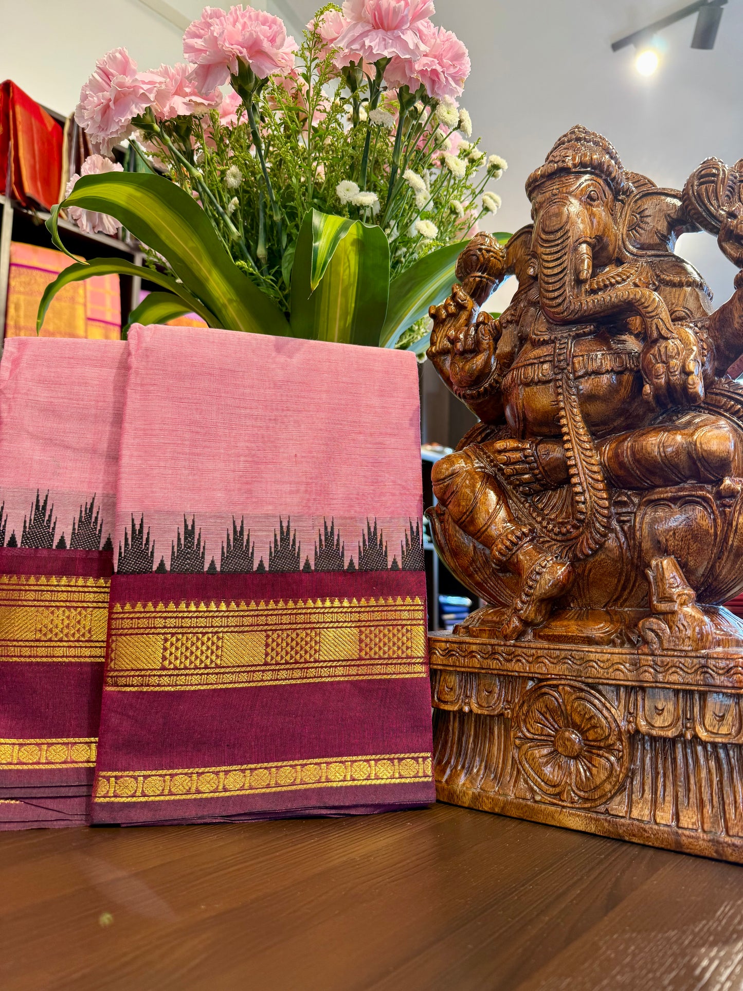 Kanchi Cotton Saree