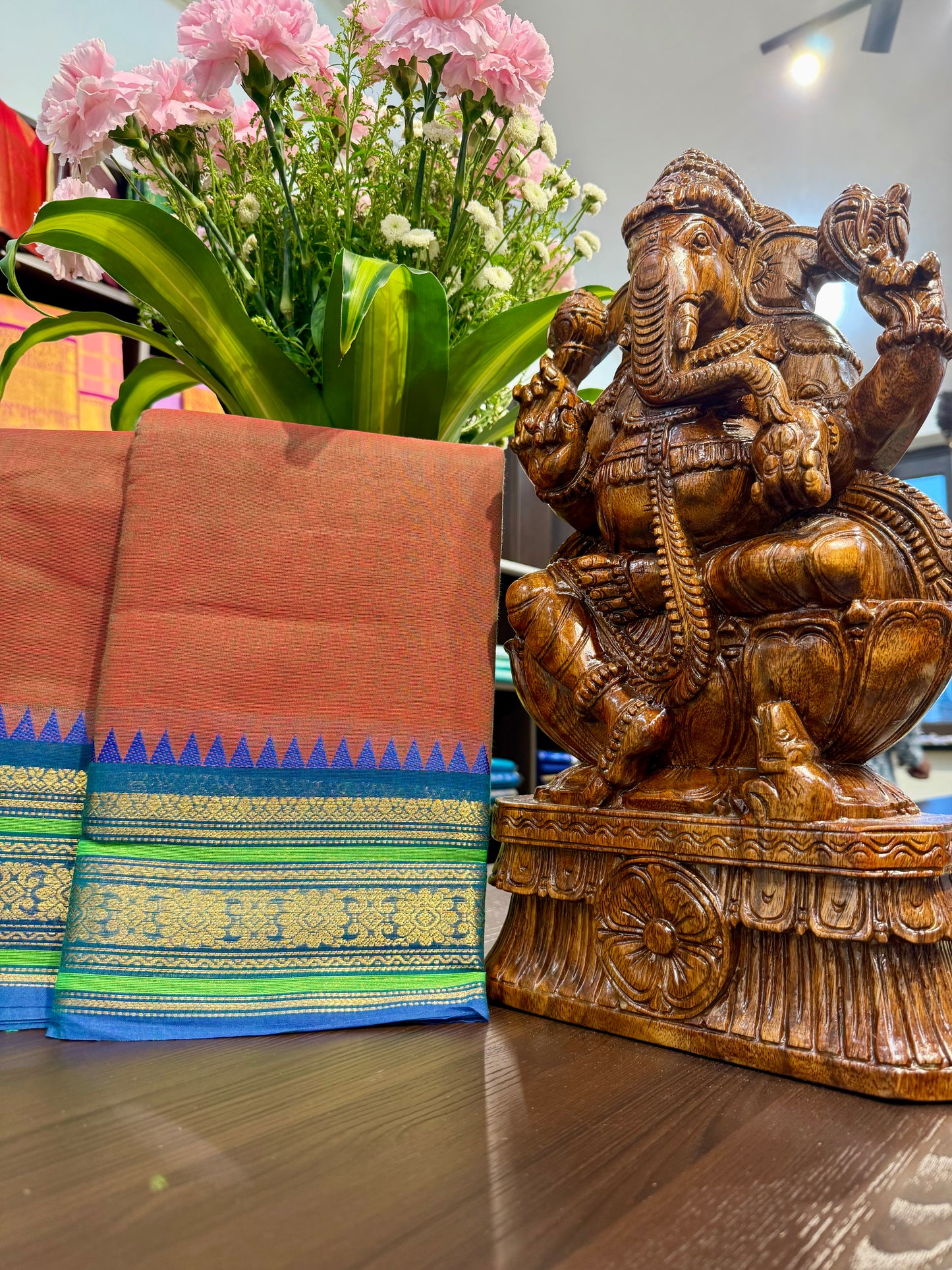 Kanchi Cotton Saree