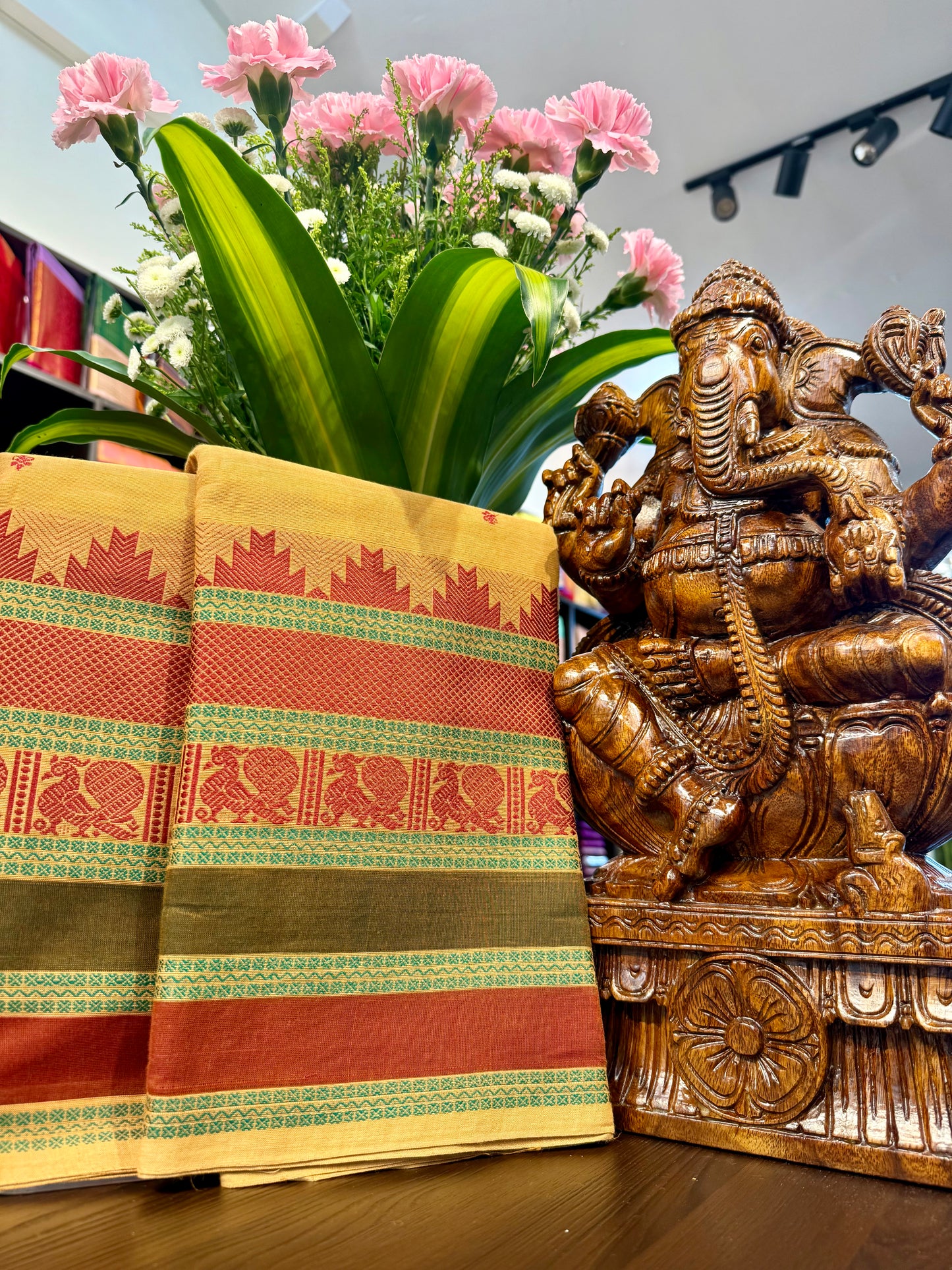 Kanchi Cotton Saree