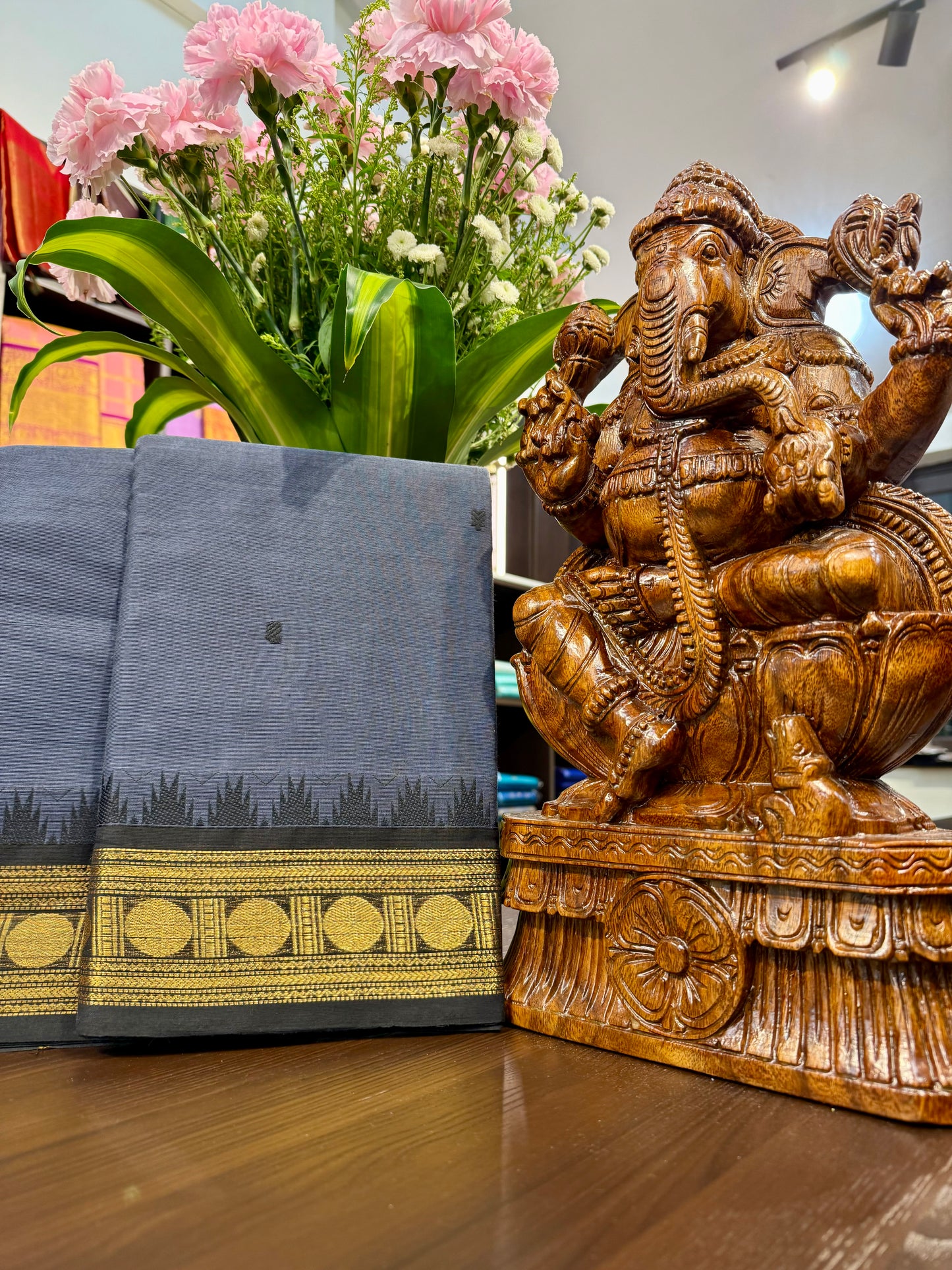 Kanchi Cotton Saree