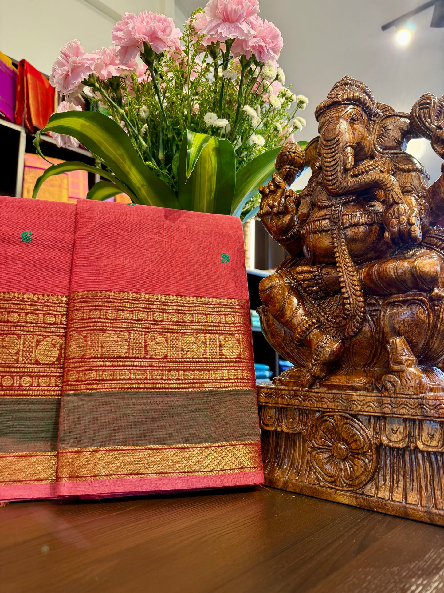Kanchi Cotton Saree