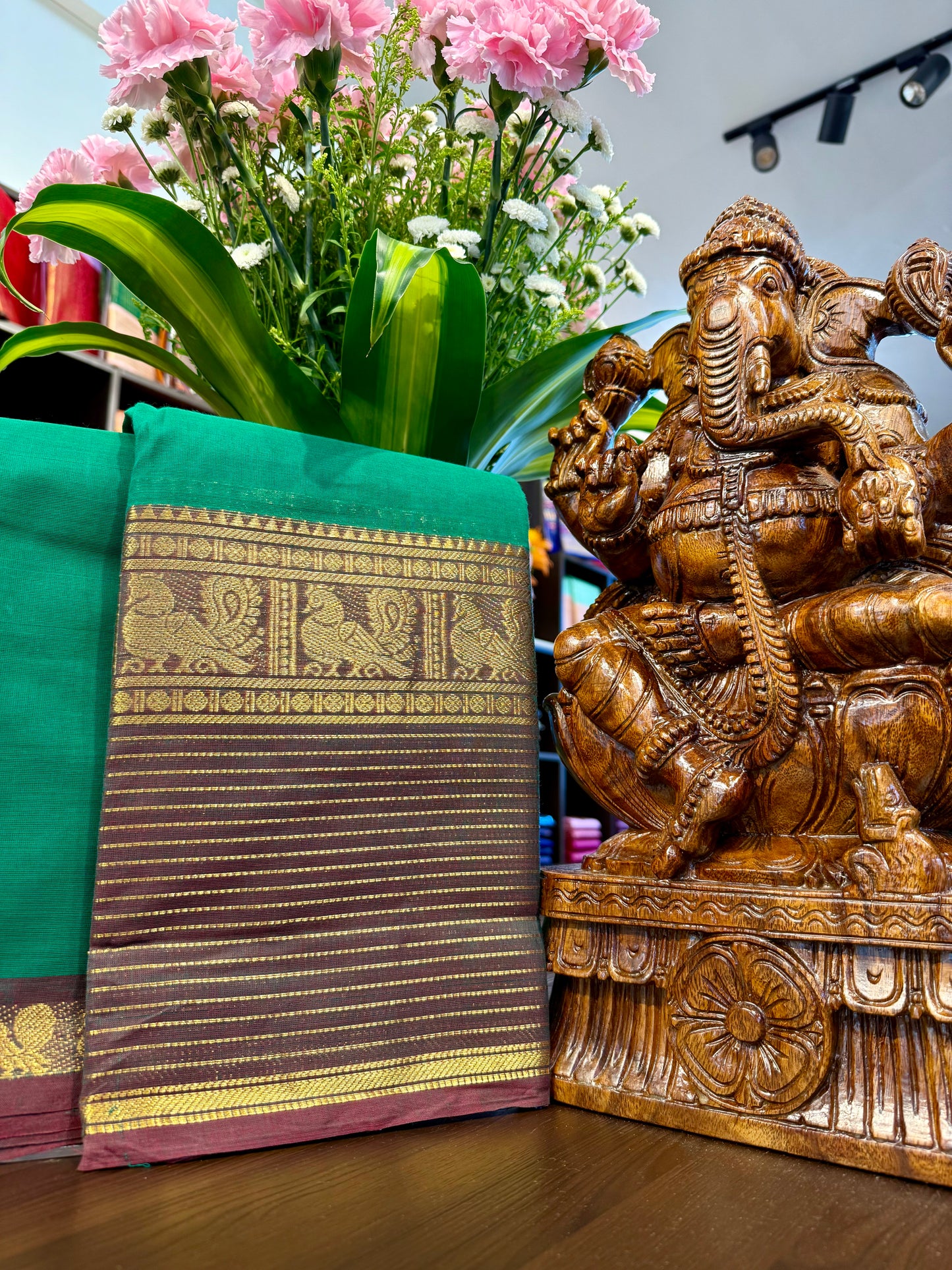 Kanchi Cotton Saree