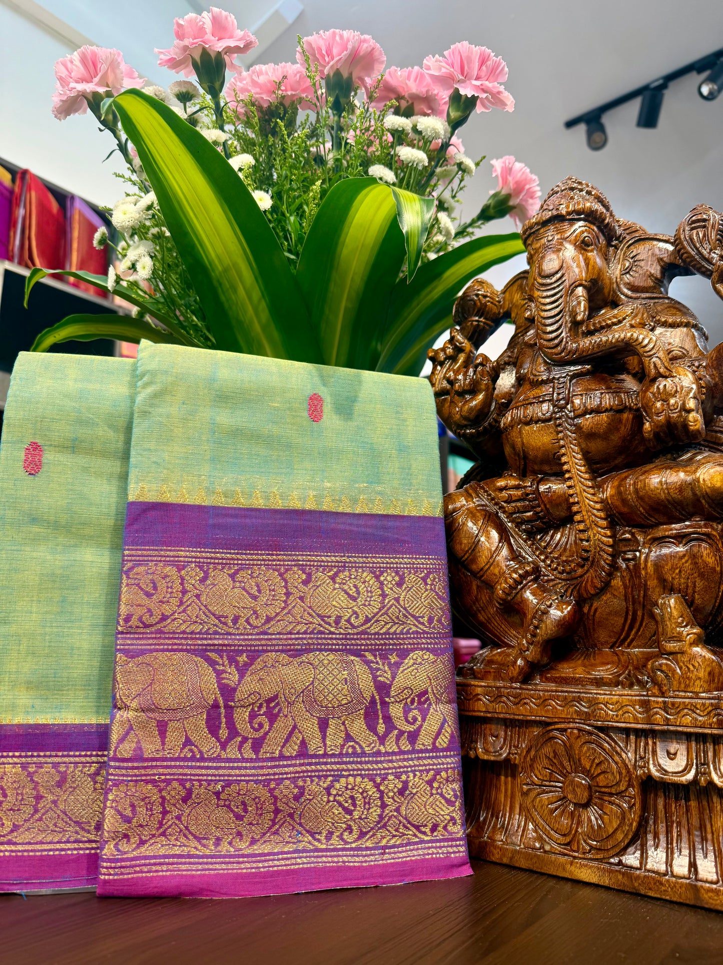 Kanchi Cotton Saree