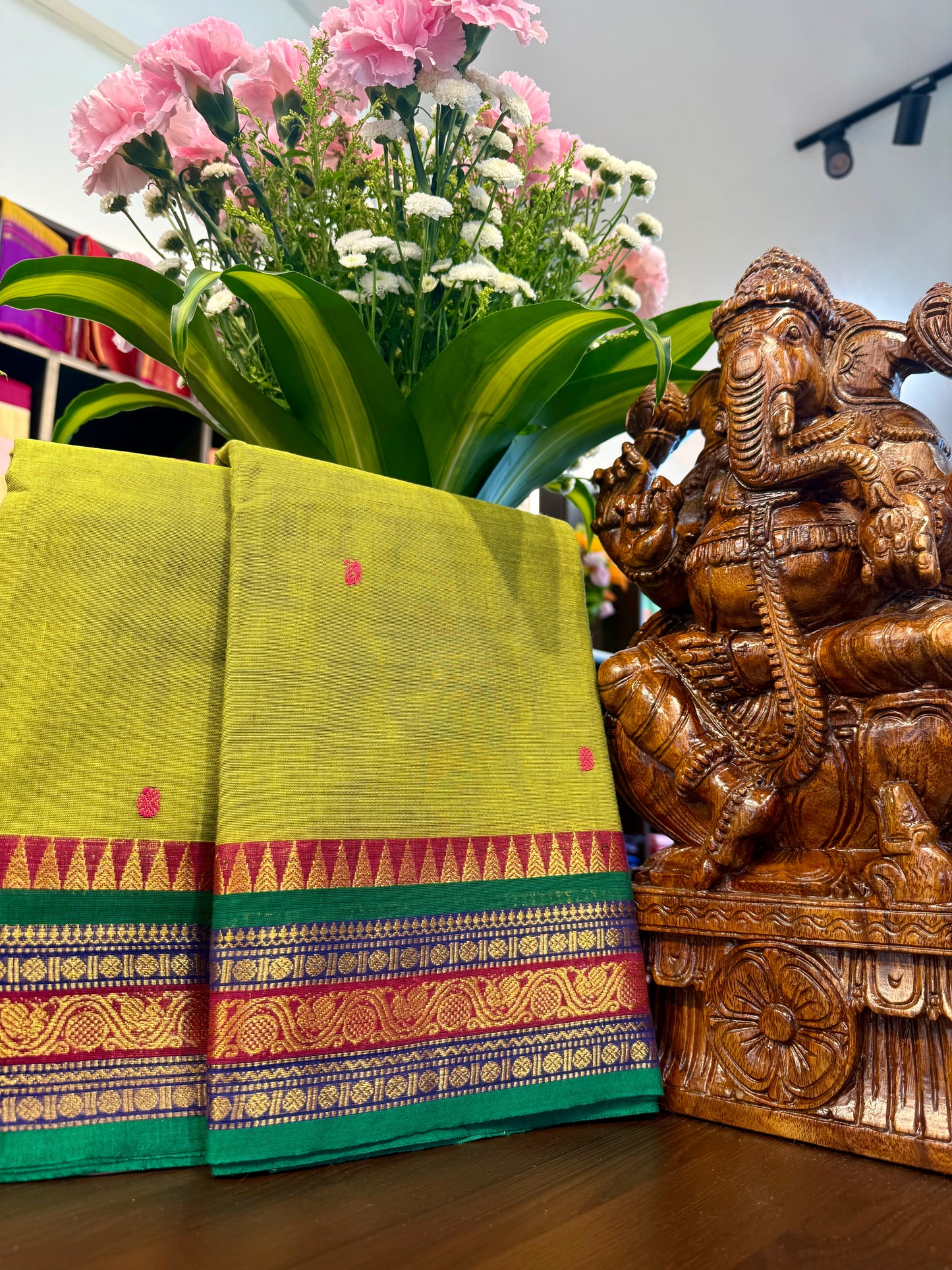 Kanchi Cotton Saree