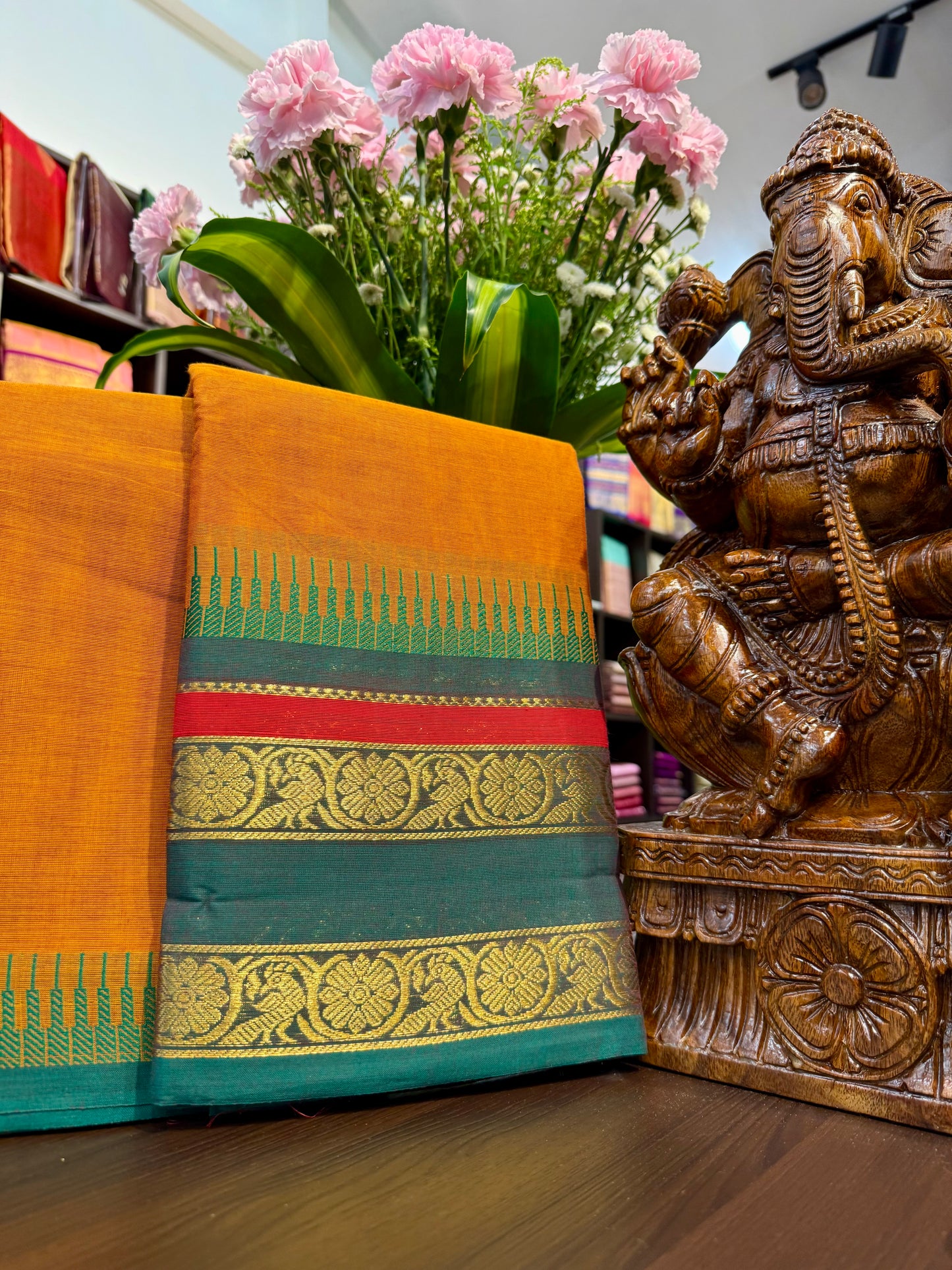 Kanchi Cotton Saree