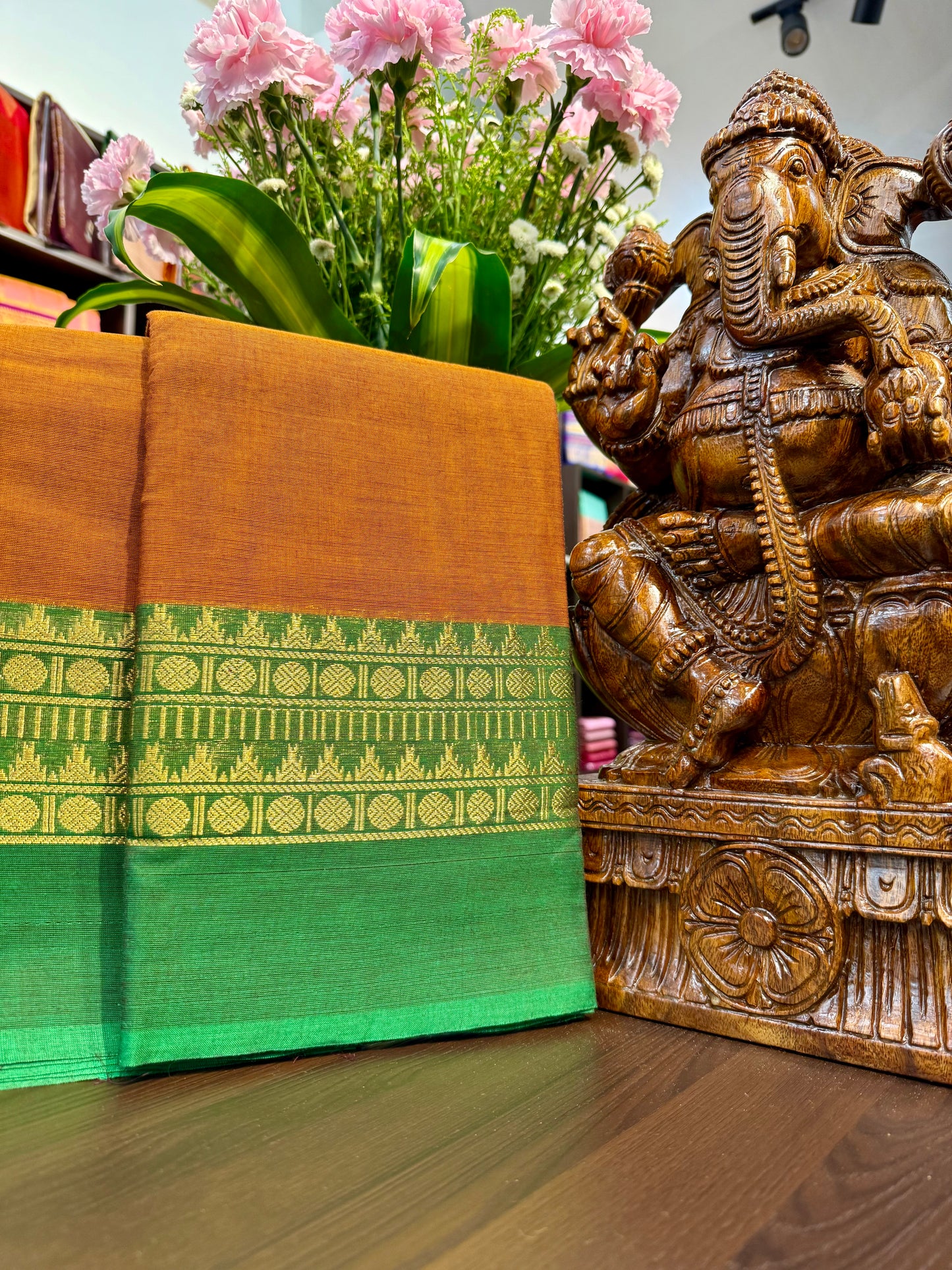 Kanchi Cotton Saree