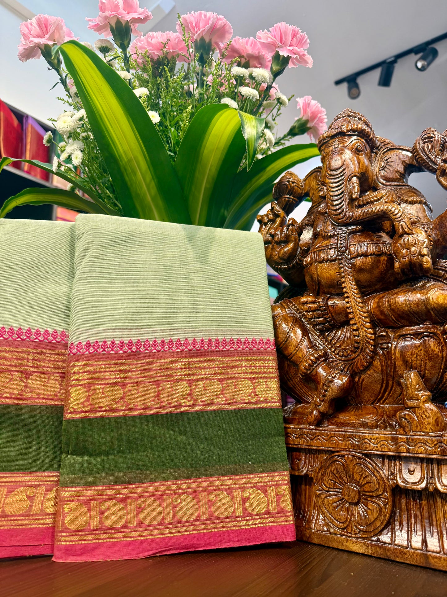 Kanchi Cotton Saree