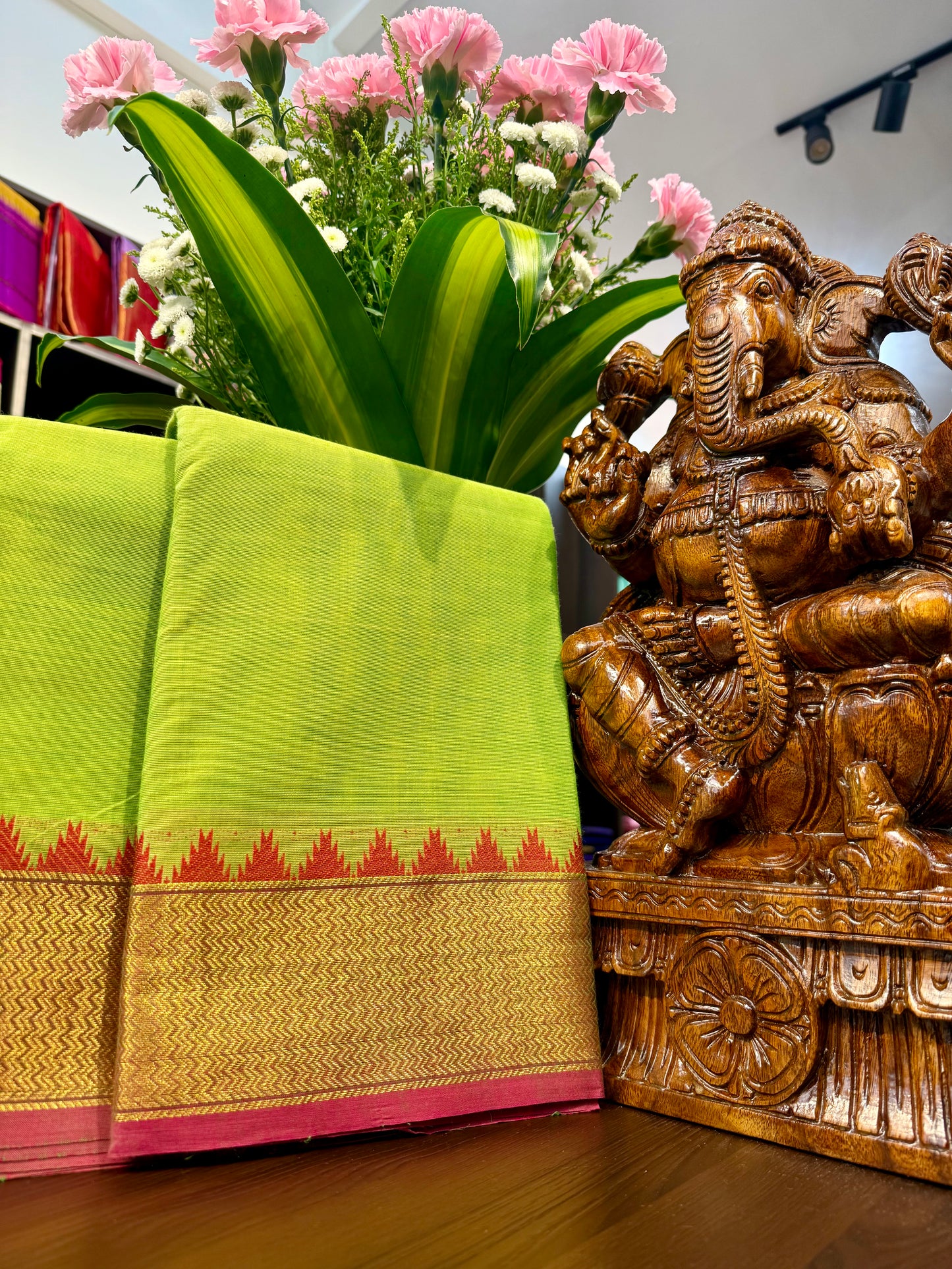 Kanchi Cotton Saree