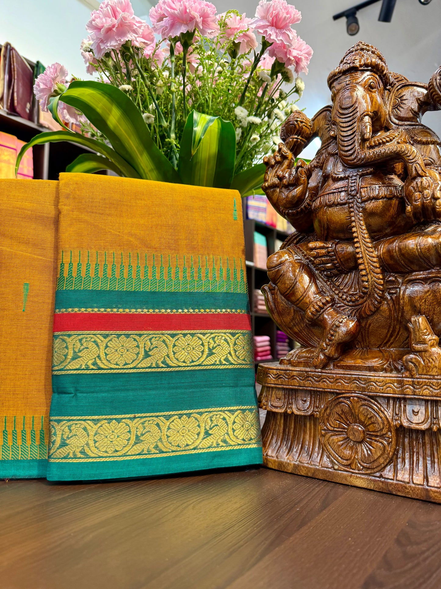 Kanchi Cotton Saree
