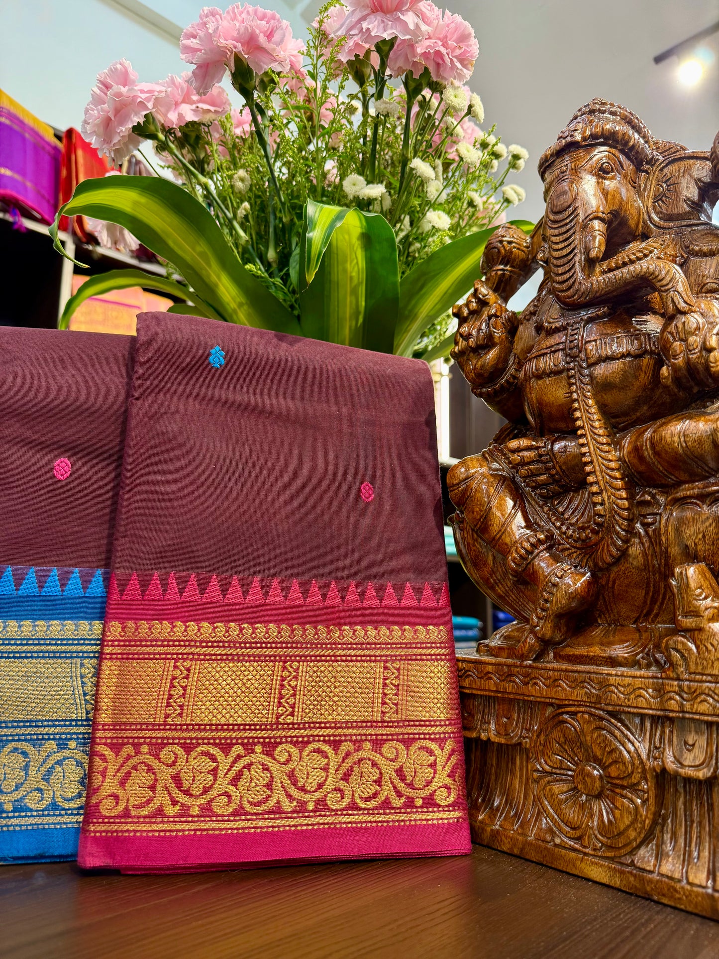 Kanchi Cotton Saree