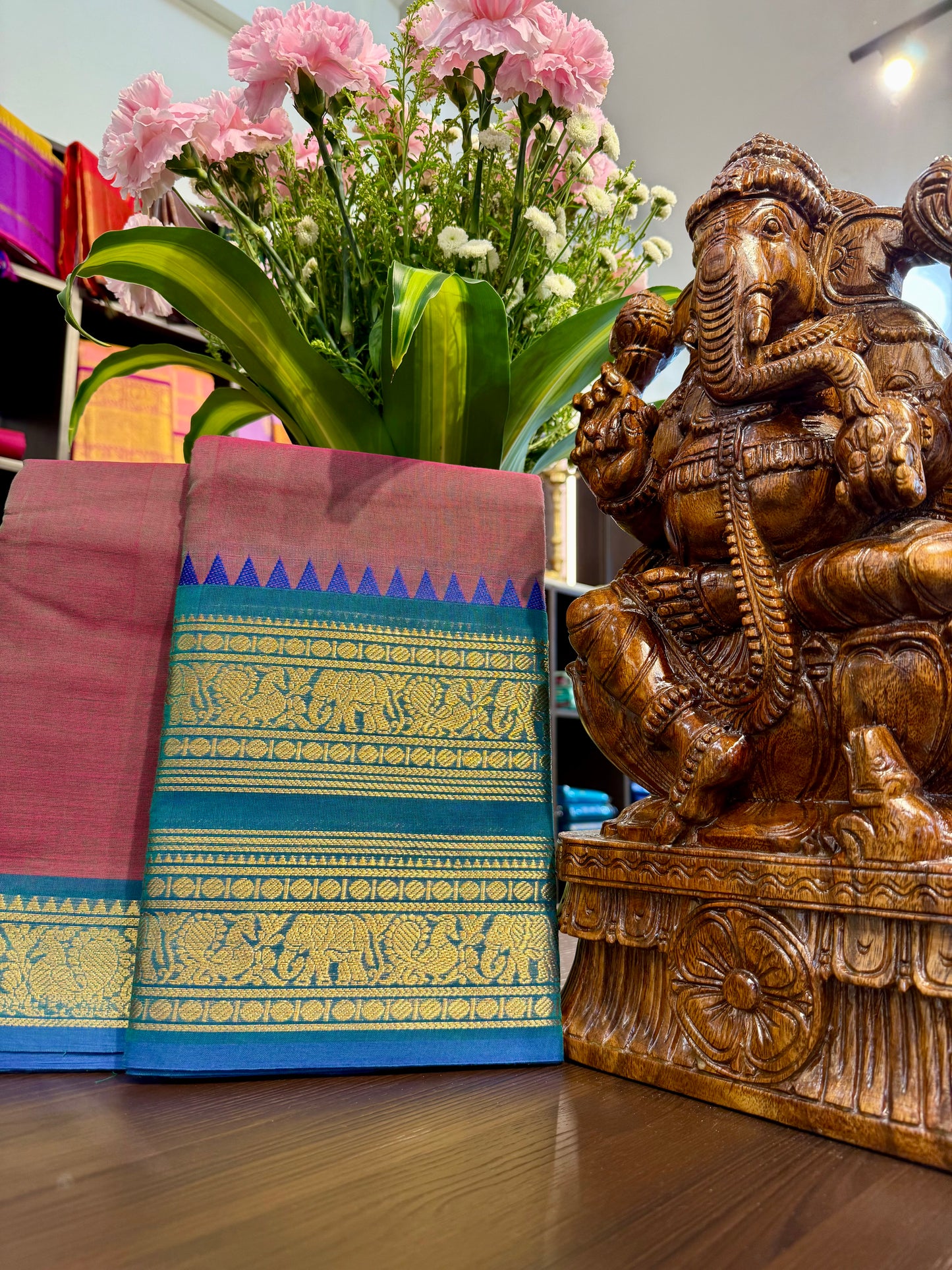 Kanchi Cotton Saree
