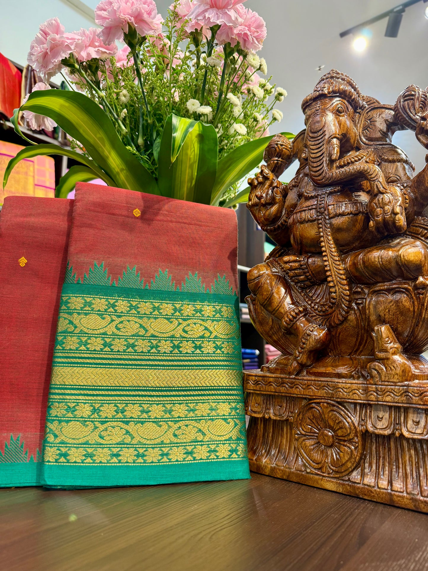Kanchi Cotton Saree