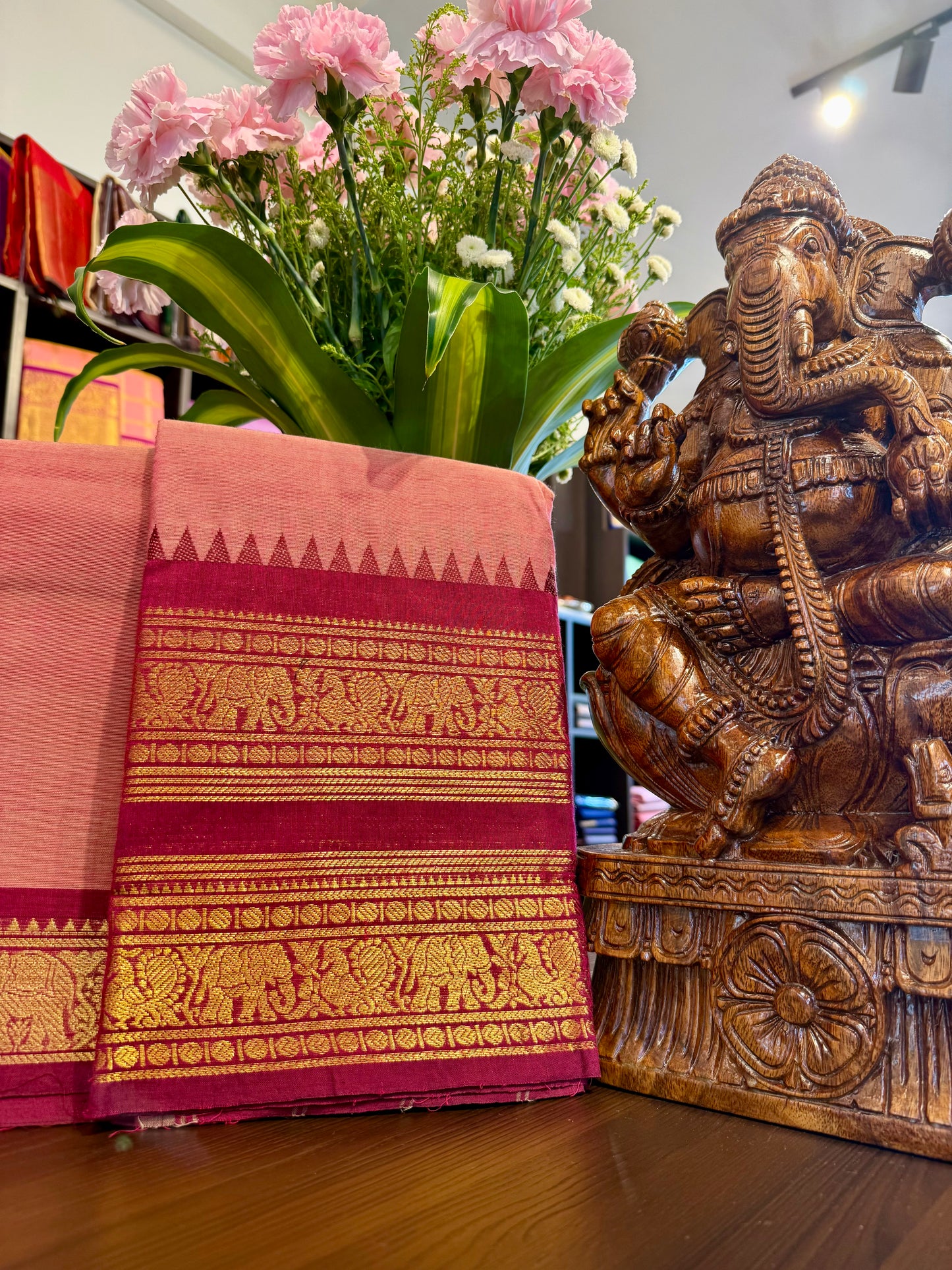 Kanchi Cotton Saree
