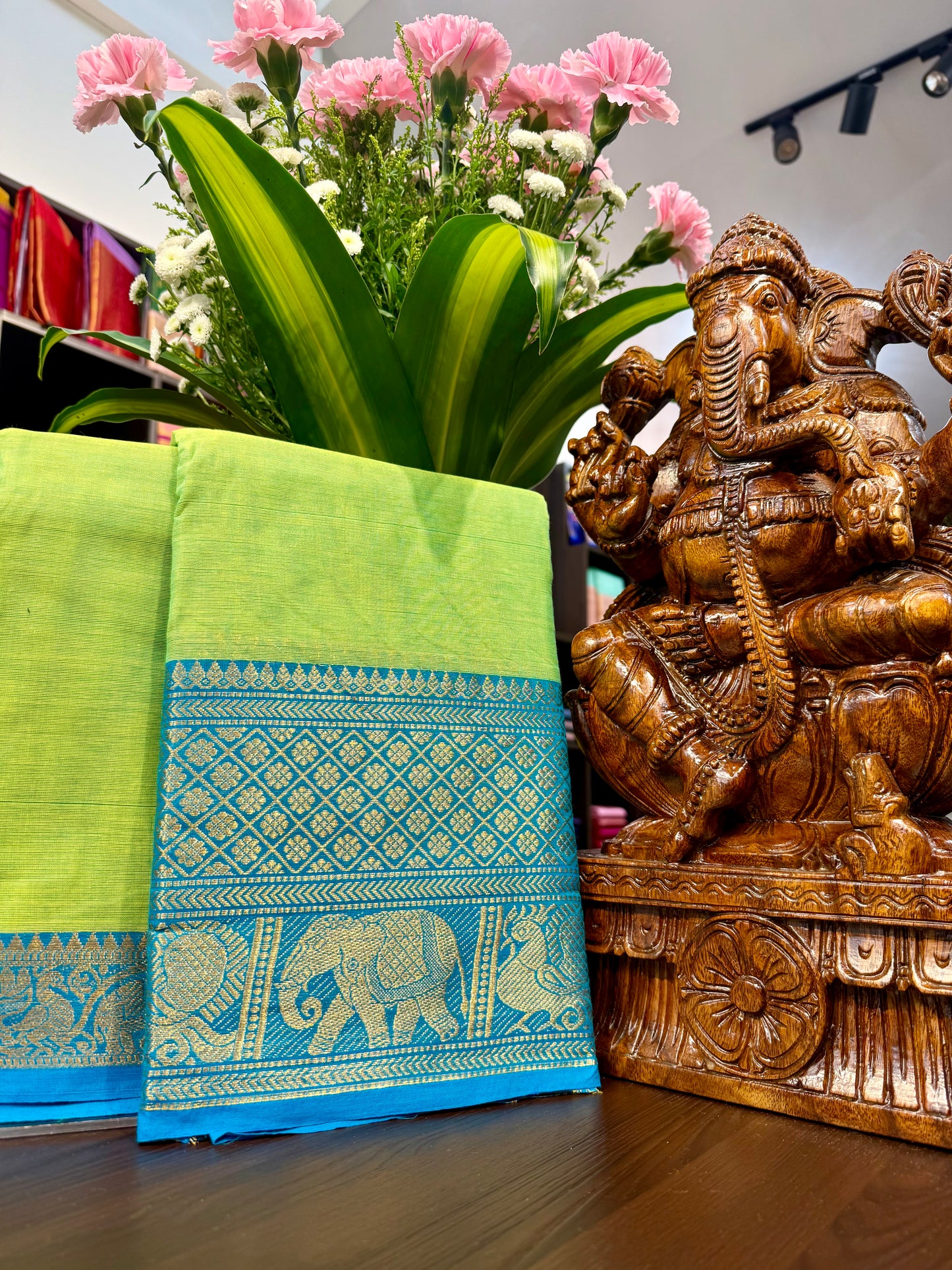 Kanchi Cotton Saree