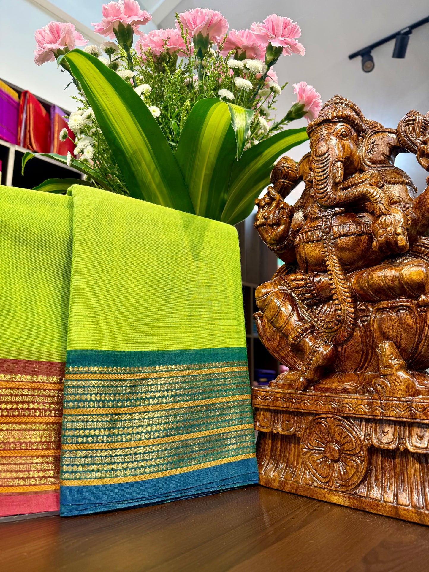 Kanchi Cotton Saree