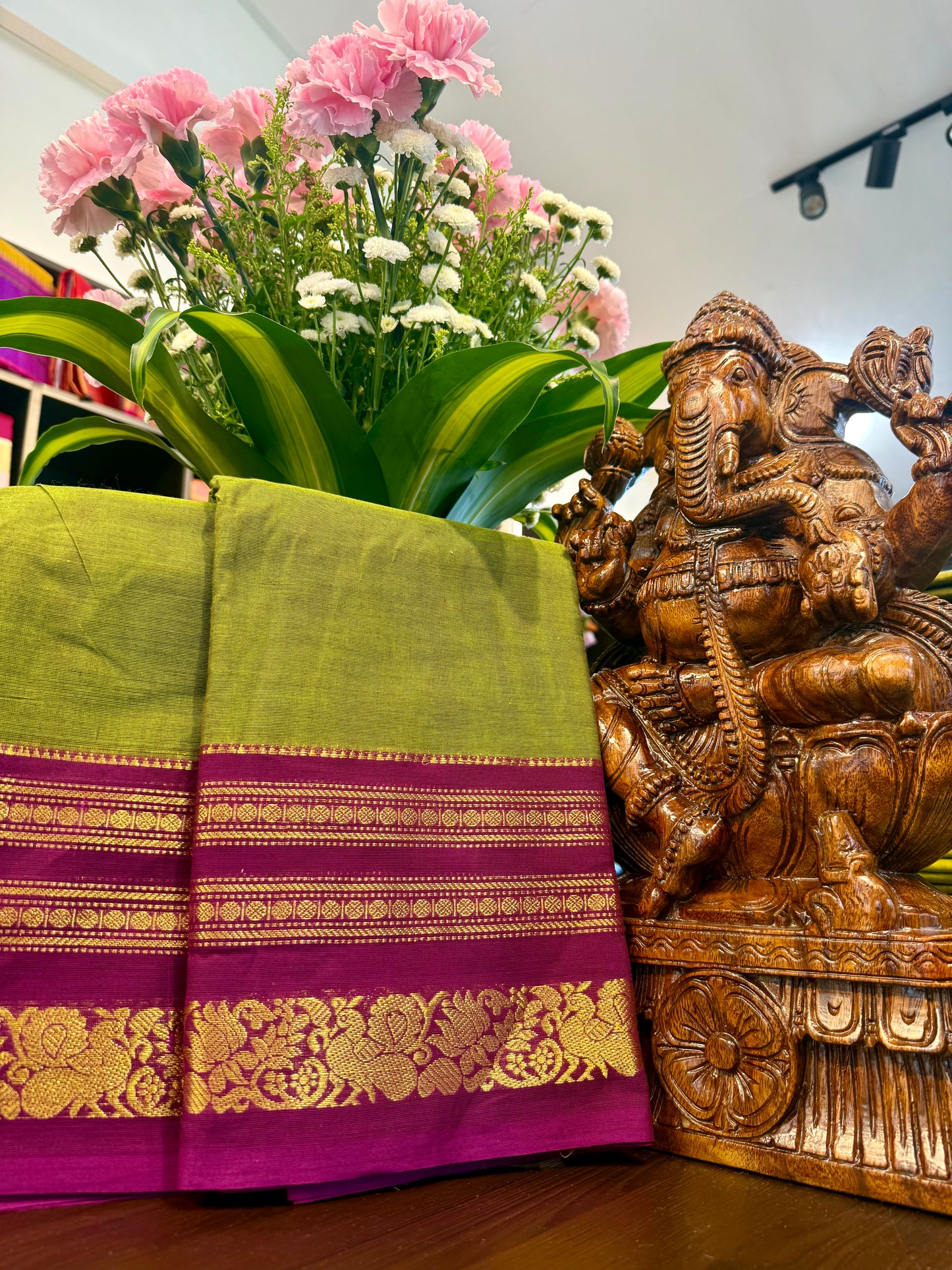 Kanchi Cotton Saree