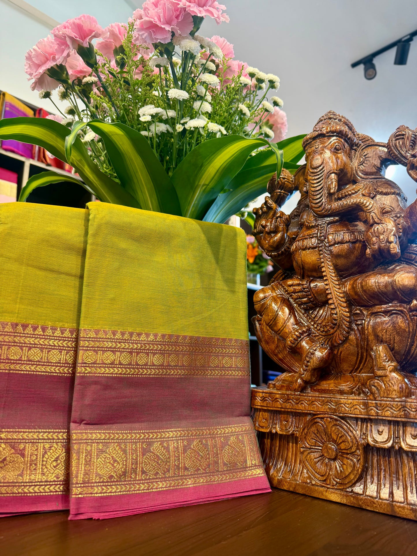 Kanchi Cotton Saree