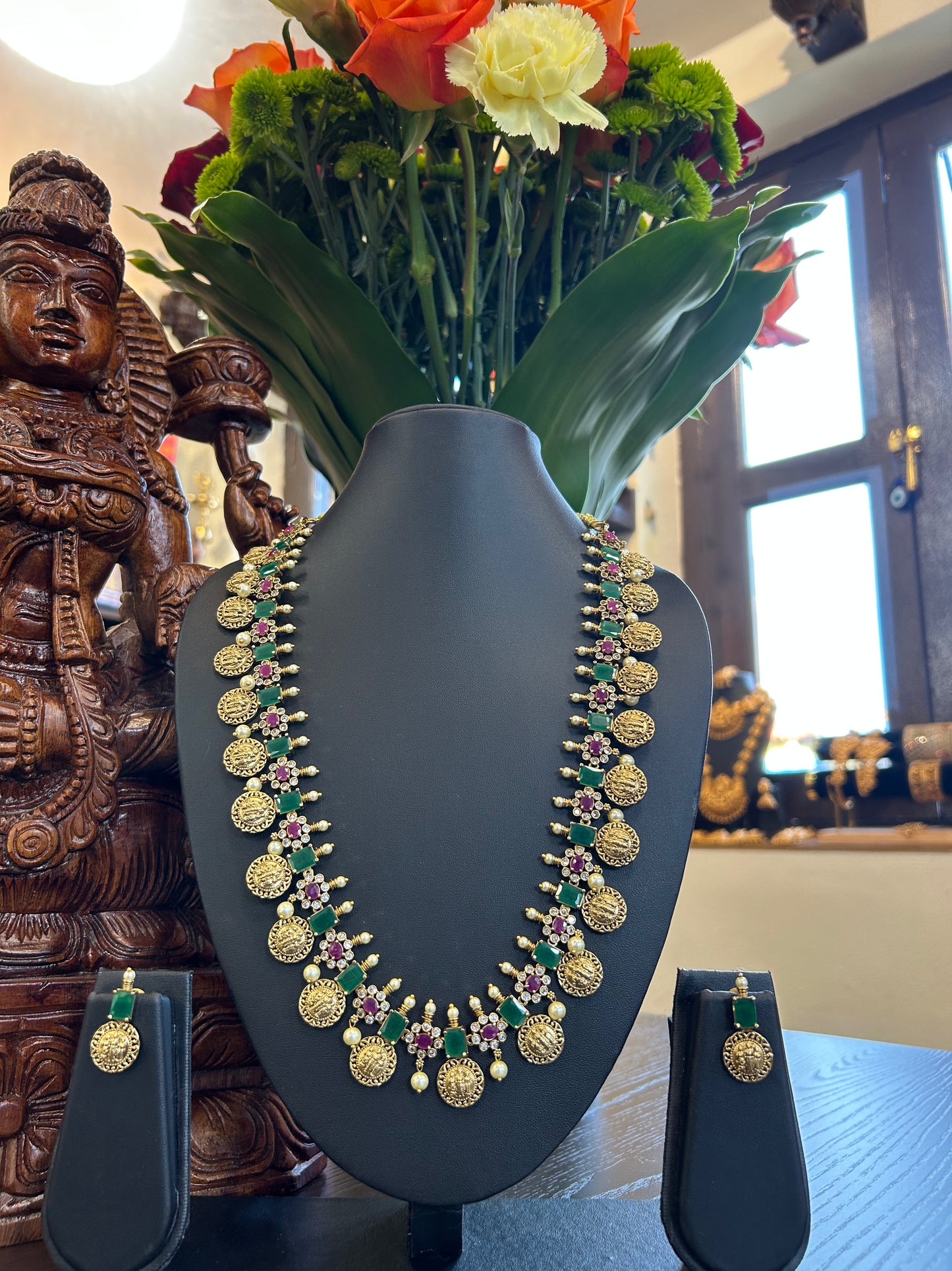 Lavanya Long Necklace Jewellery Set