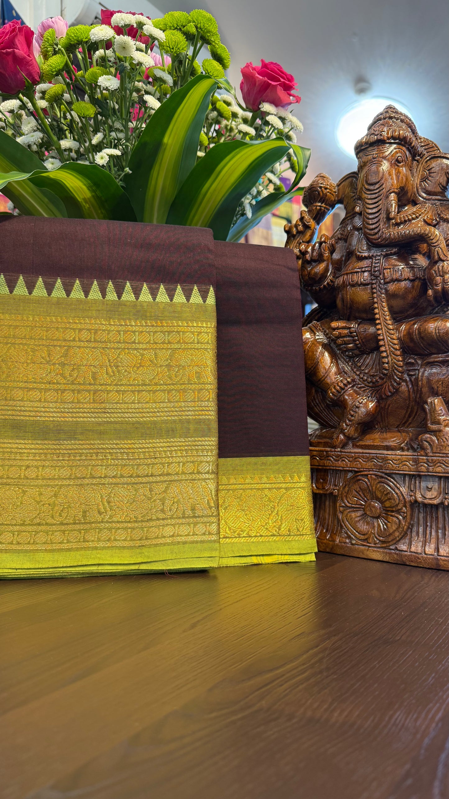 Kanchi Cotton Saree