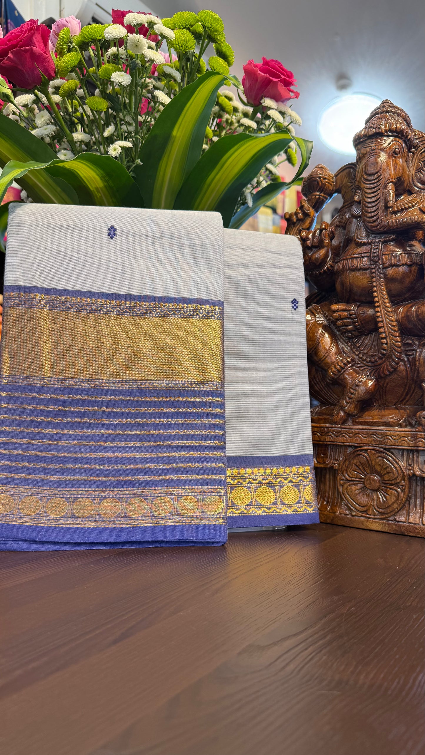 Kanchi Cotton Saree
