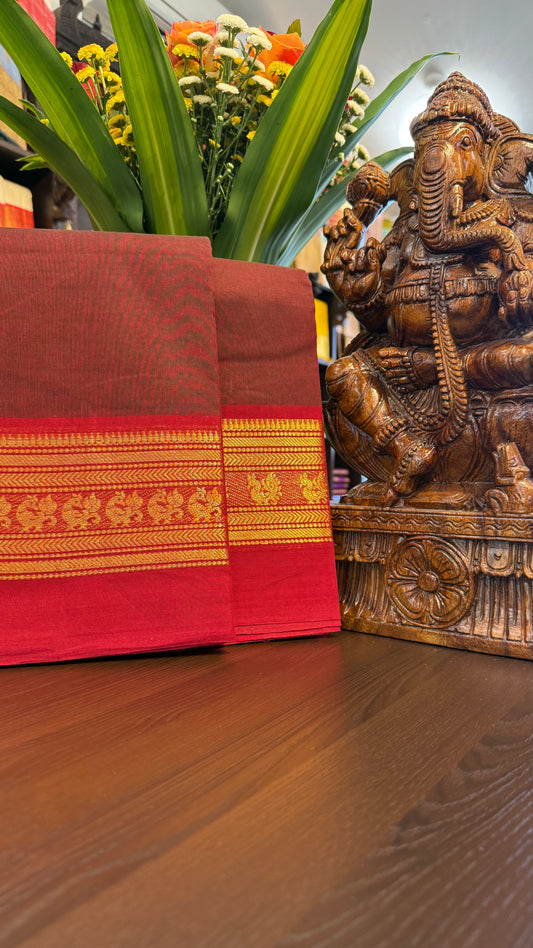 Kanchi Cotton Saree