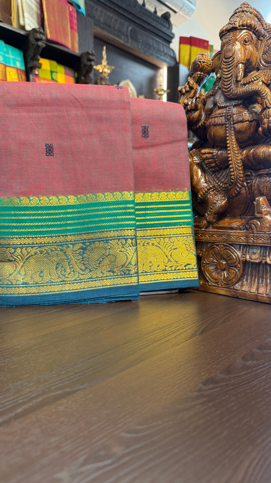 Kanchi Cotton Saree