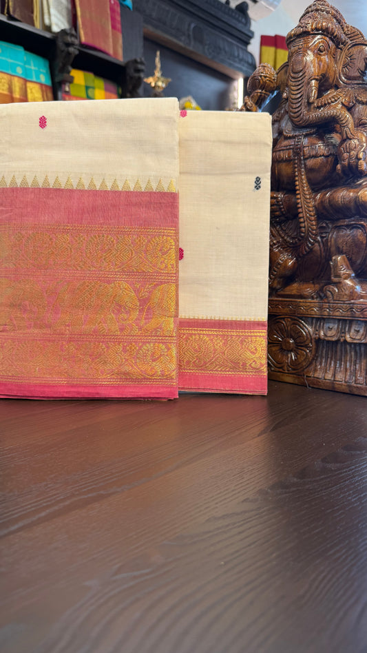 Kanchi Cotton Saree