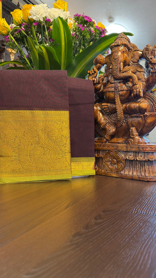 Kanchi Cotton Saree