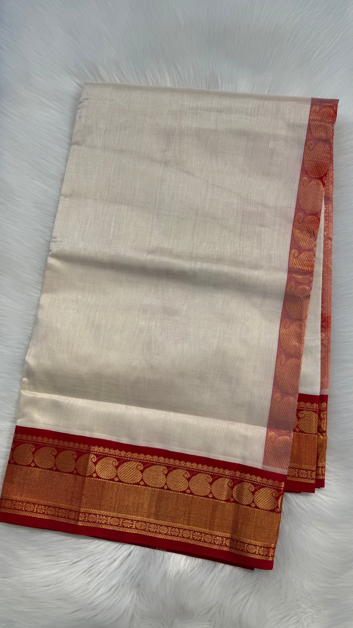 HANDLOOM KANCHIPURAM SILK COTTON (KSC188)