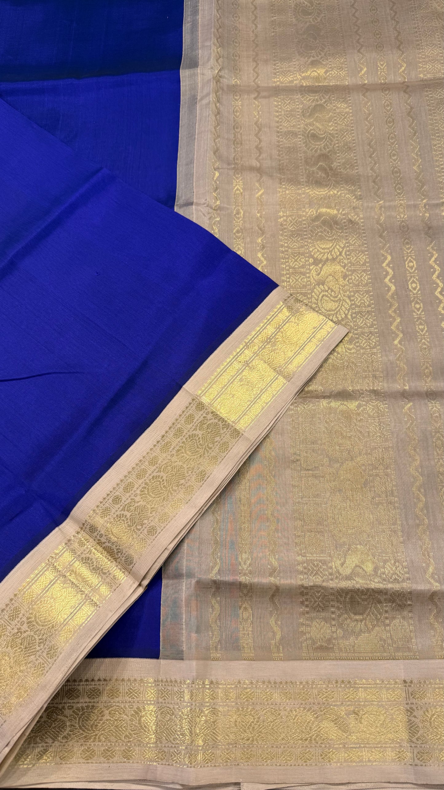 HANDLOOM KANCHIPURAM SILK COTTON (KSC191)